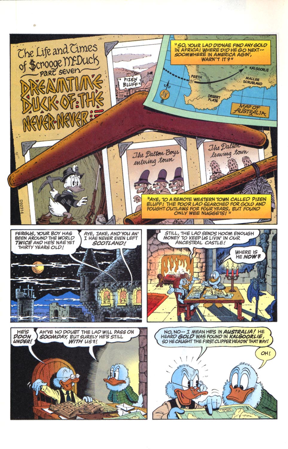 Read online Uncle Scrooge (1953) comic -  Issue #291 - 3