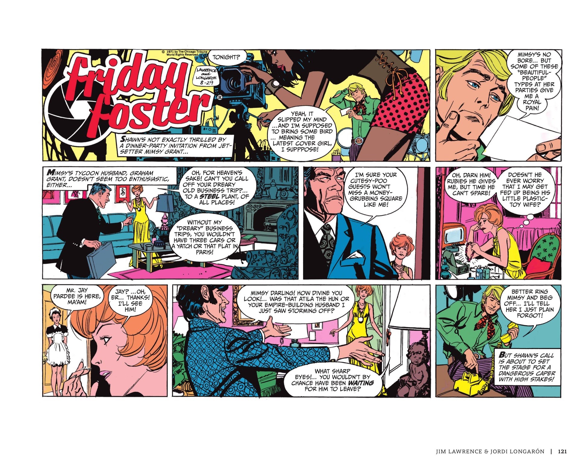 Read online Friday Foster: The Sunday Strips comic -  Issue # TPB (Part 2) - 22