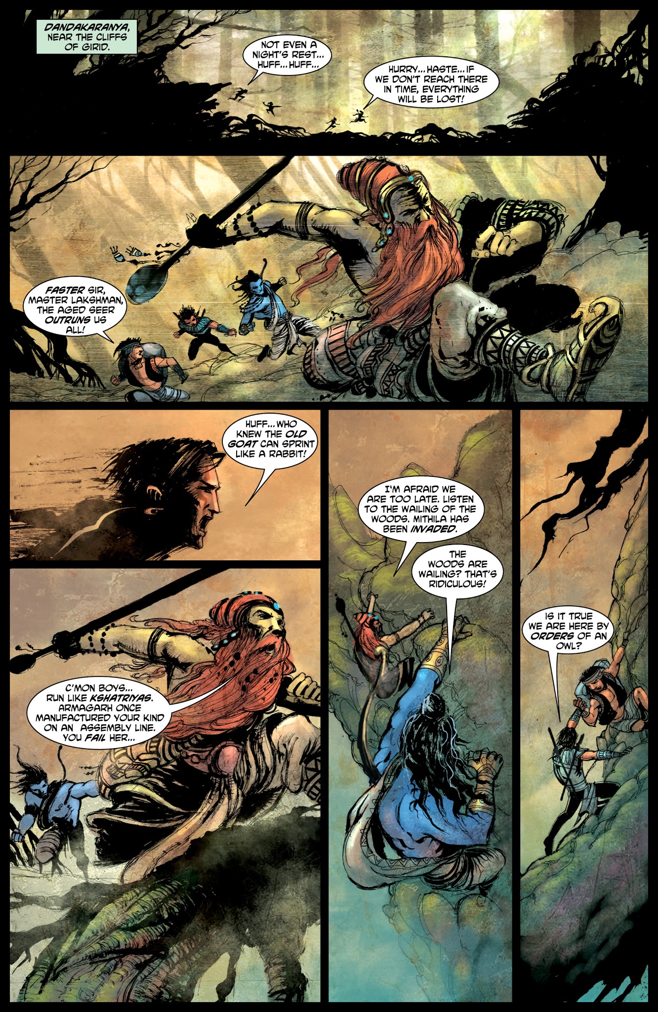 Read online Ramayan 3392 A.D. comic -  Issue #4 - 16