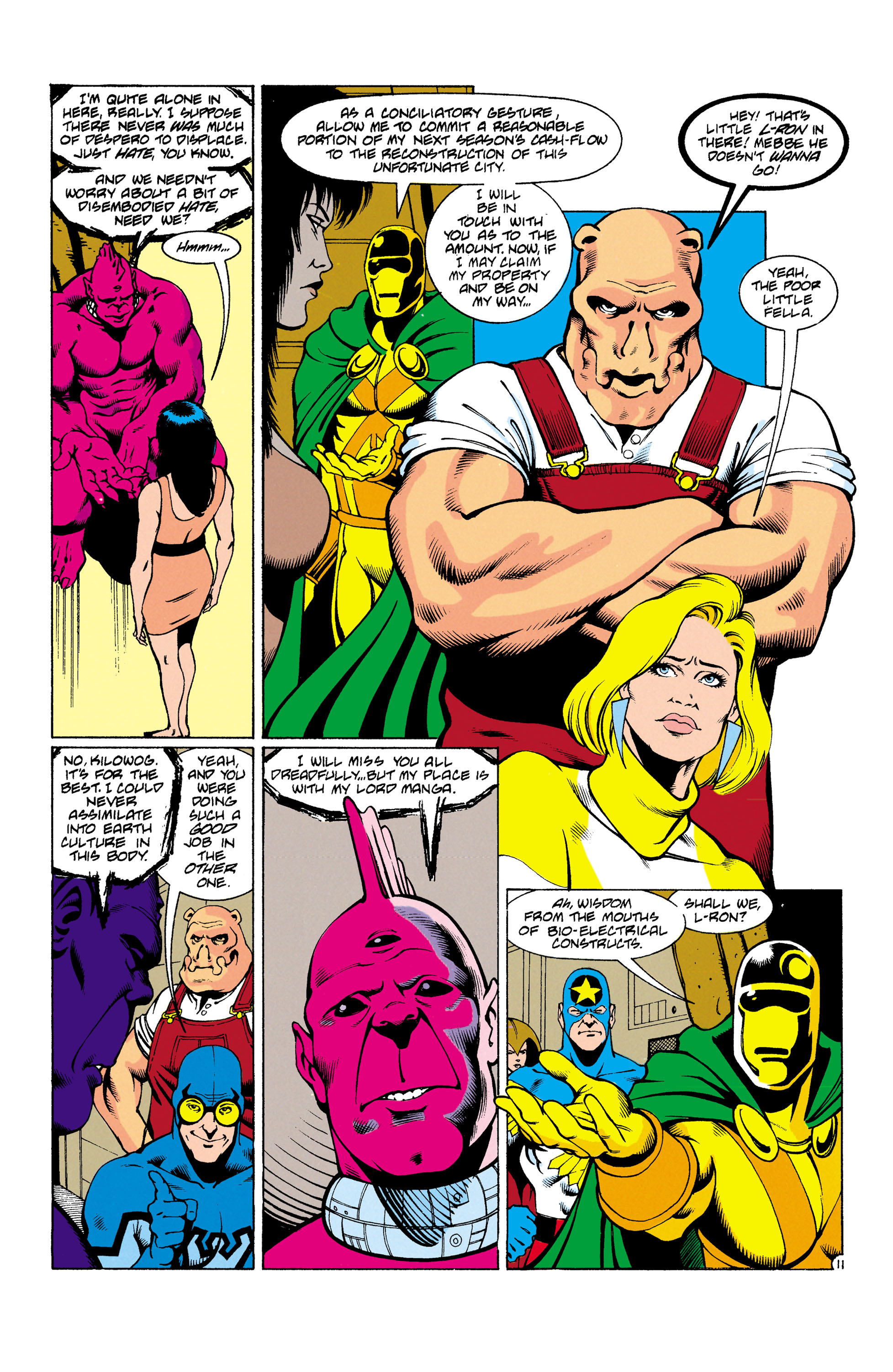 Read online Justice League Europe comic -  Issue #34 - 12