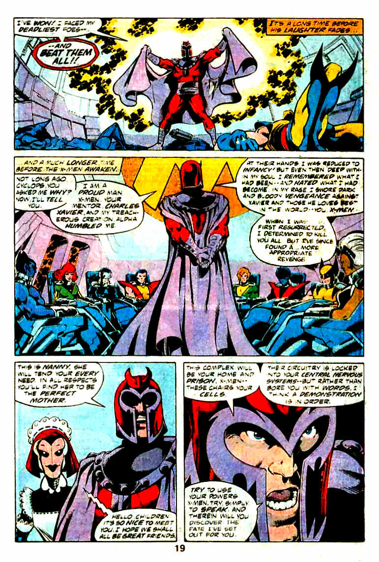 Read online Classic X-Men comic -  Issue #18 - 19