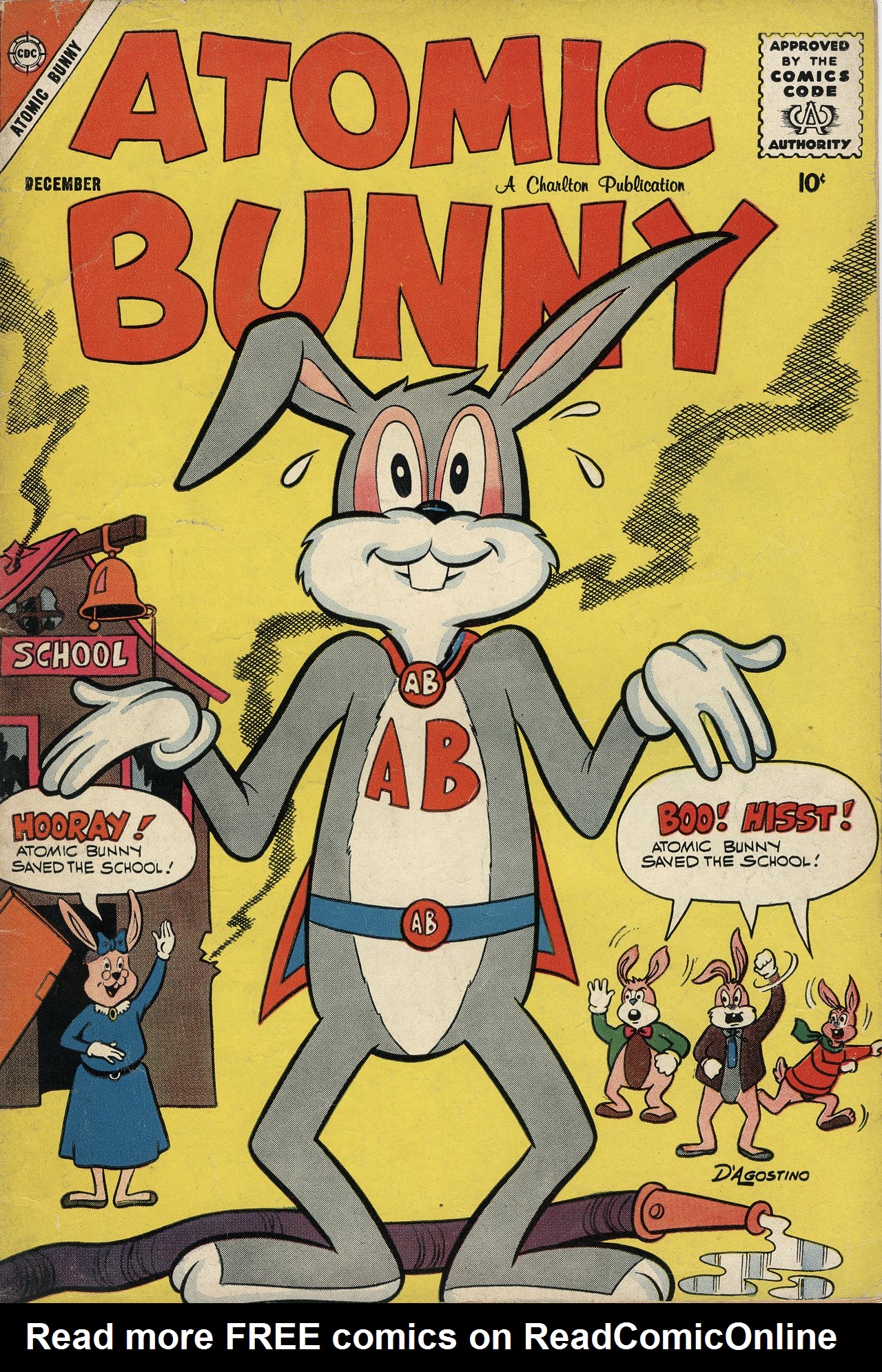 Read online Atomic Bunny comic -  Issue #14 - 1