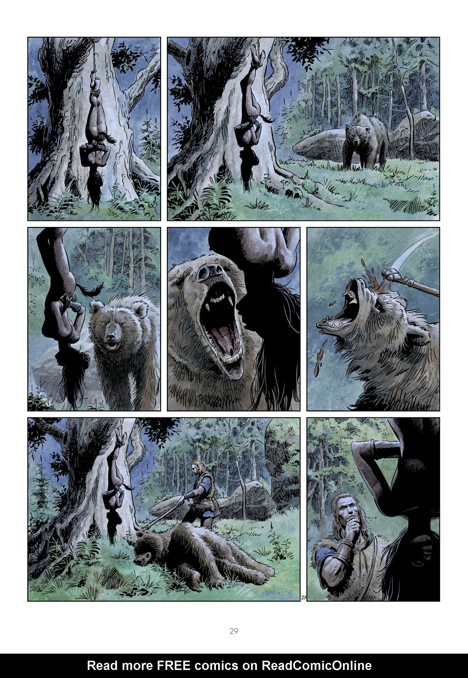 Read online The World of Thorgal: Wolfcub comic -  Issue #5 - 31