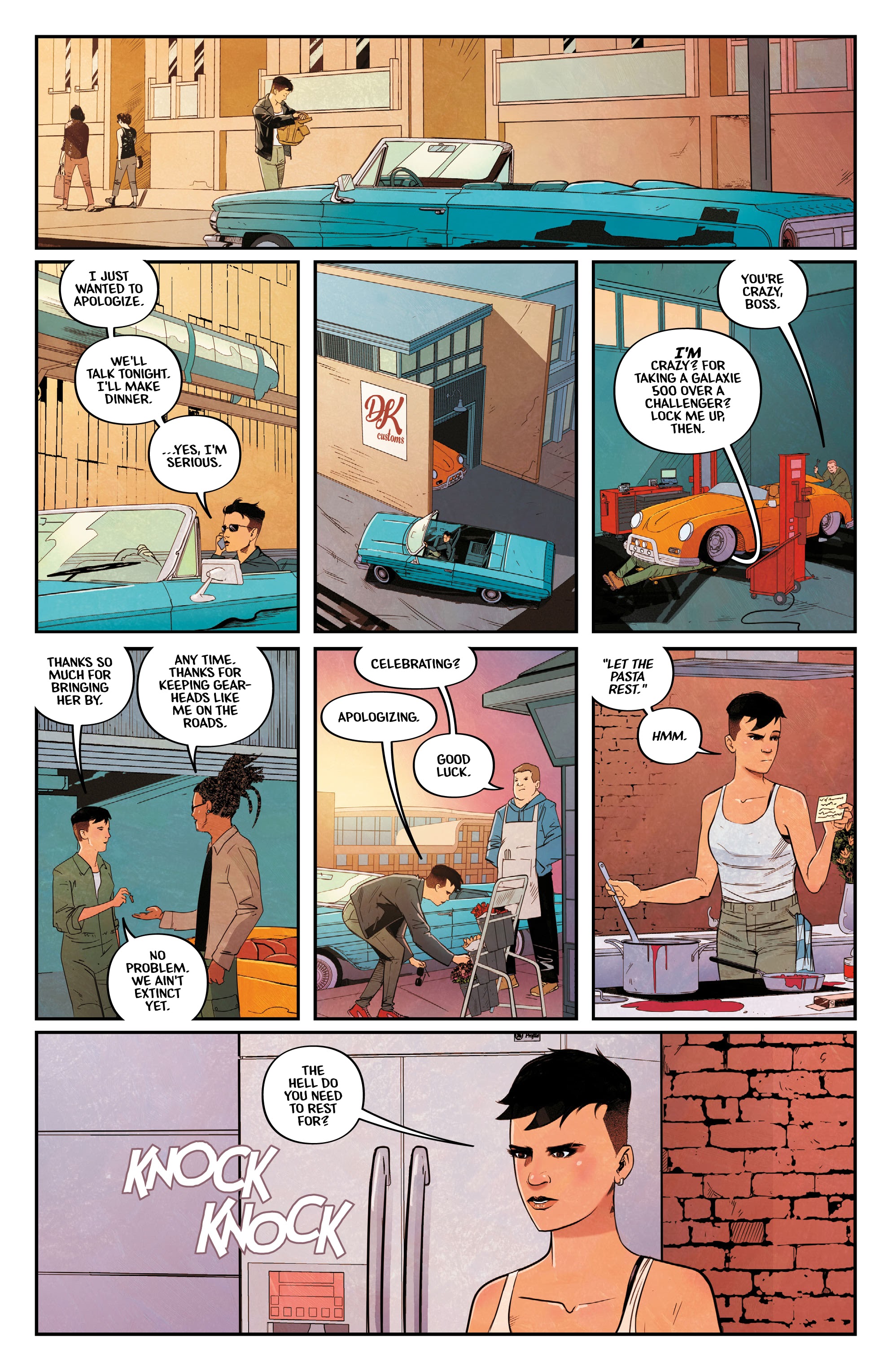 Read online We Ride Titans comic -  Issue #1 - 13