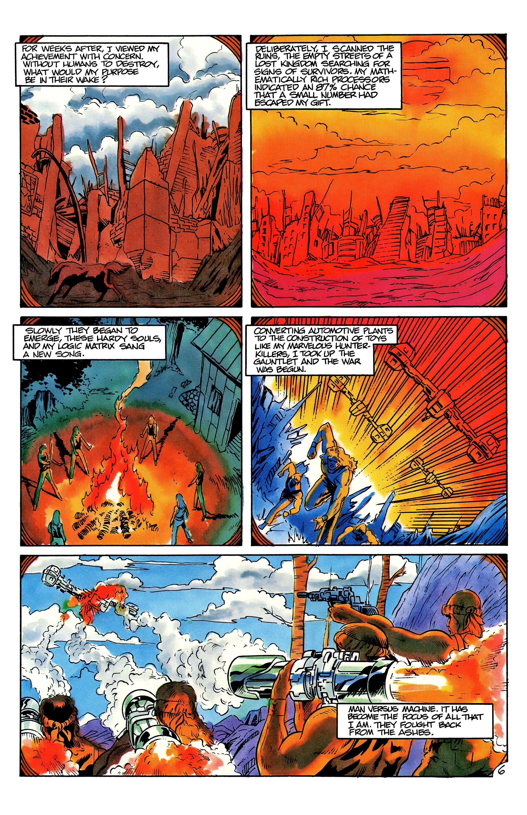Read online The Terminator (1988) comic -  Issue #13 - 8
