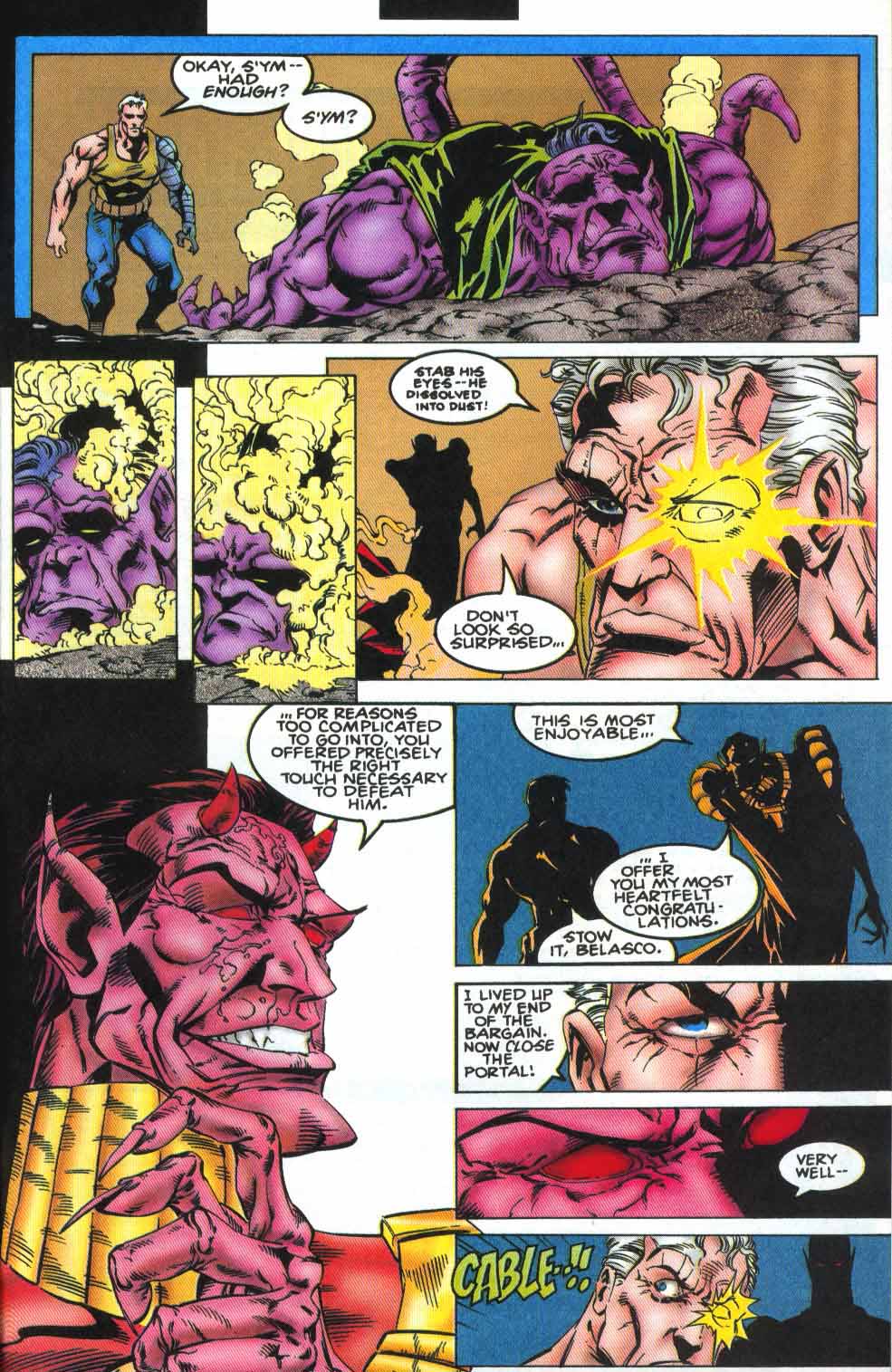 Read online Cable (1993) comic -  Issue #14 - 28