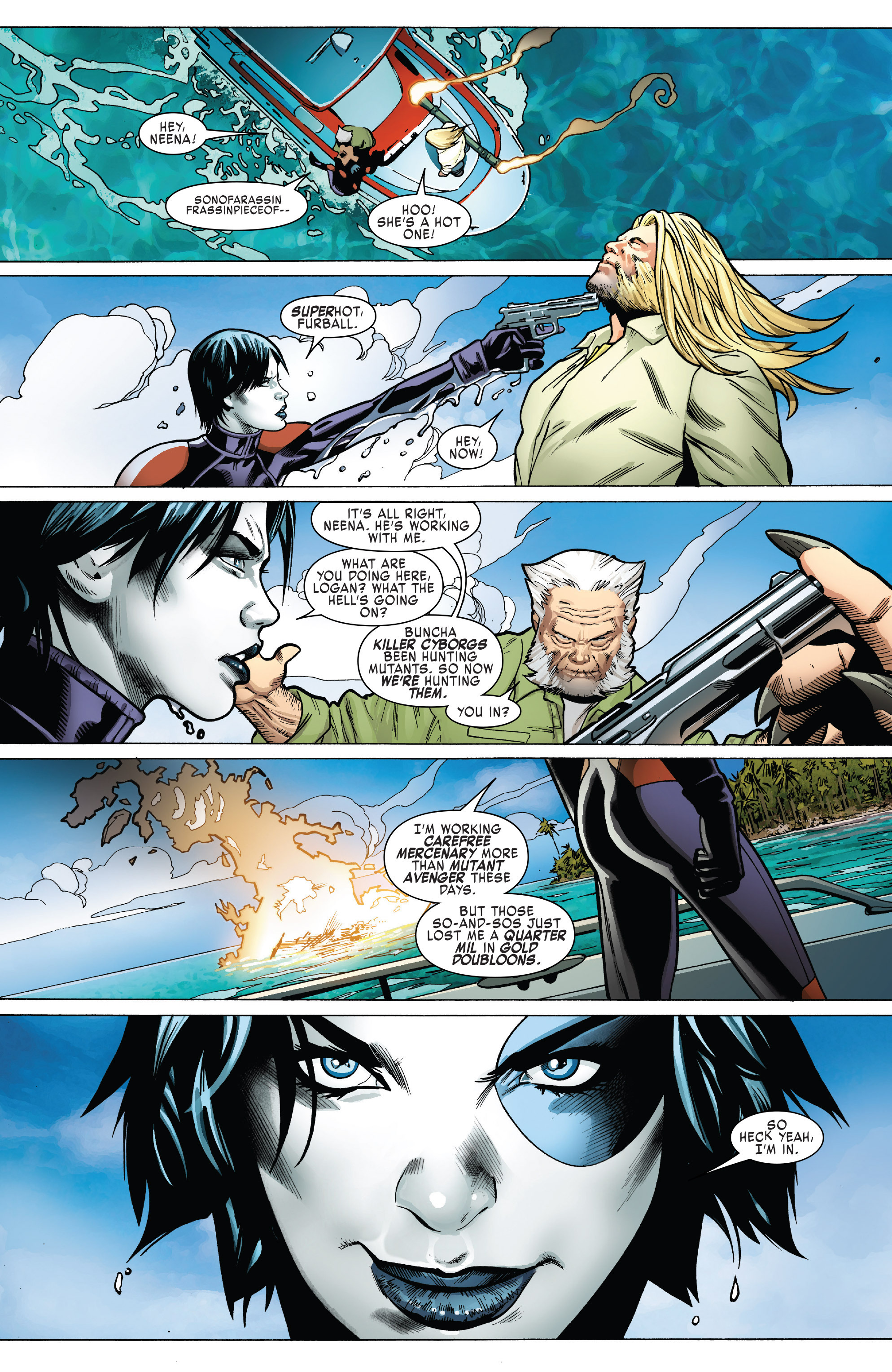 Read online Weapon X (2017) comic -  Issue #3 - 20