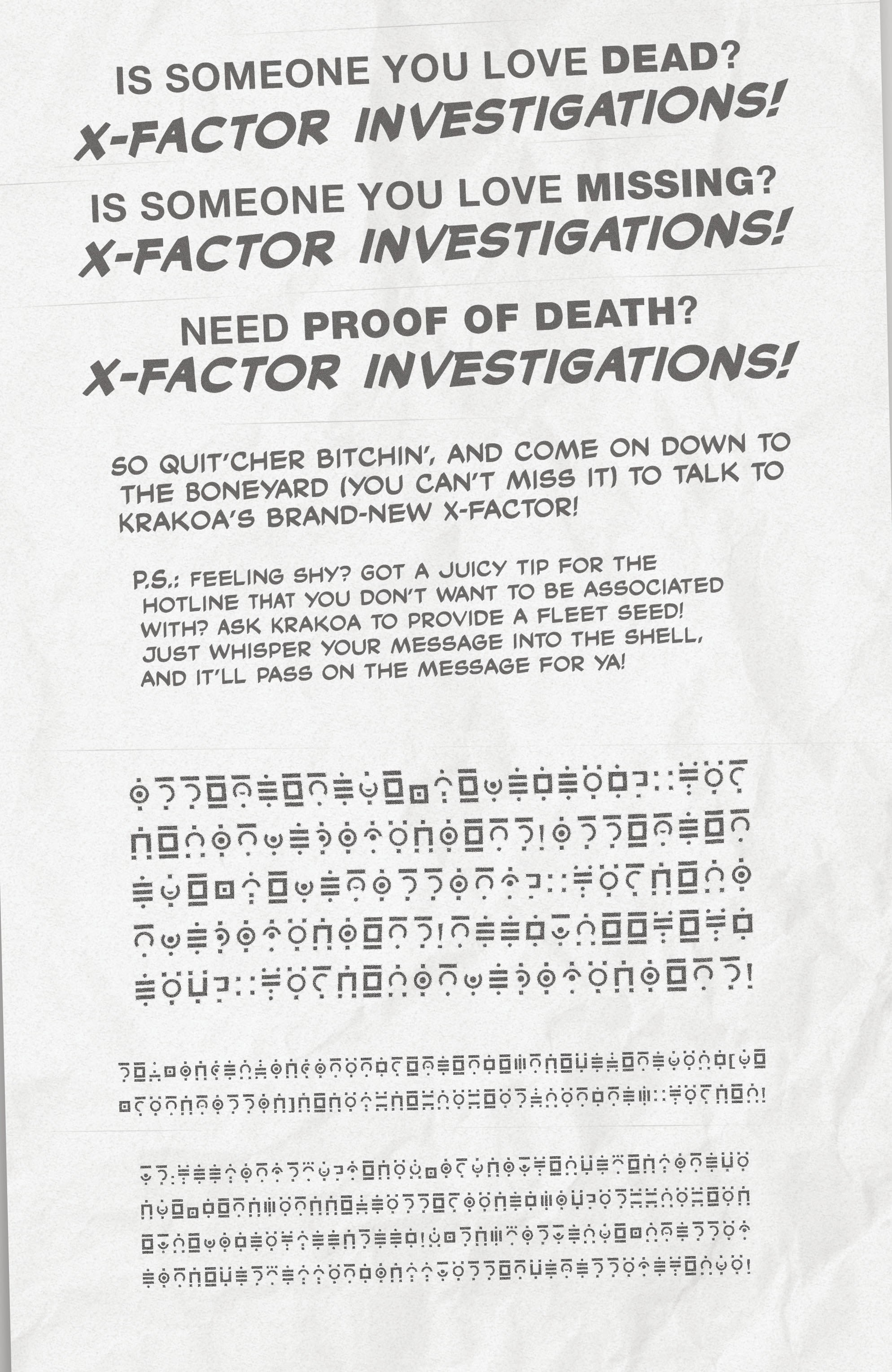 Read online X-Factor (2020) comic -  Issue #1 - 8