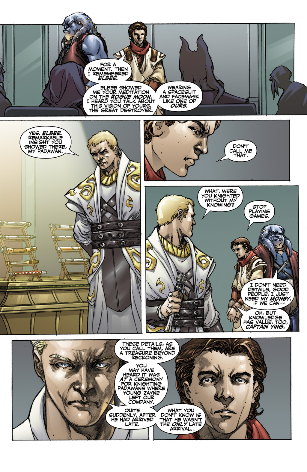 Read online Star Wars: Knights Of The Old Republic comic -  Issue #6 - 7