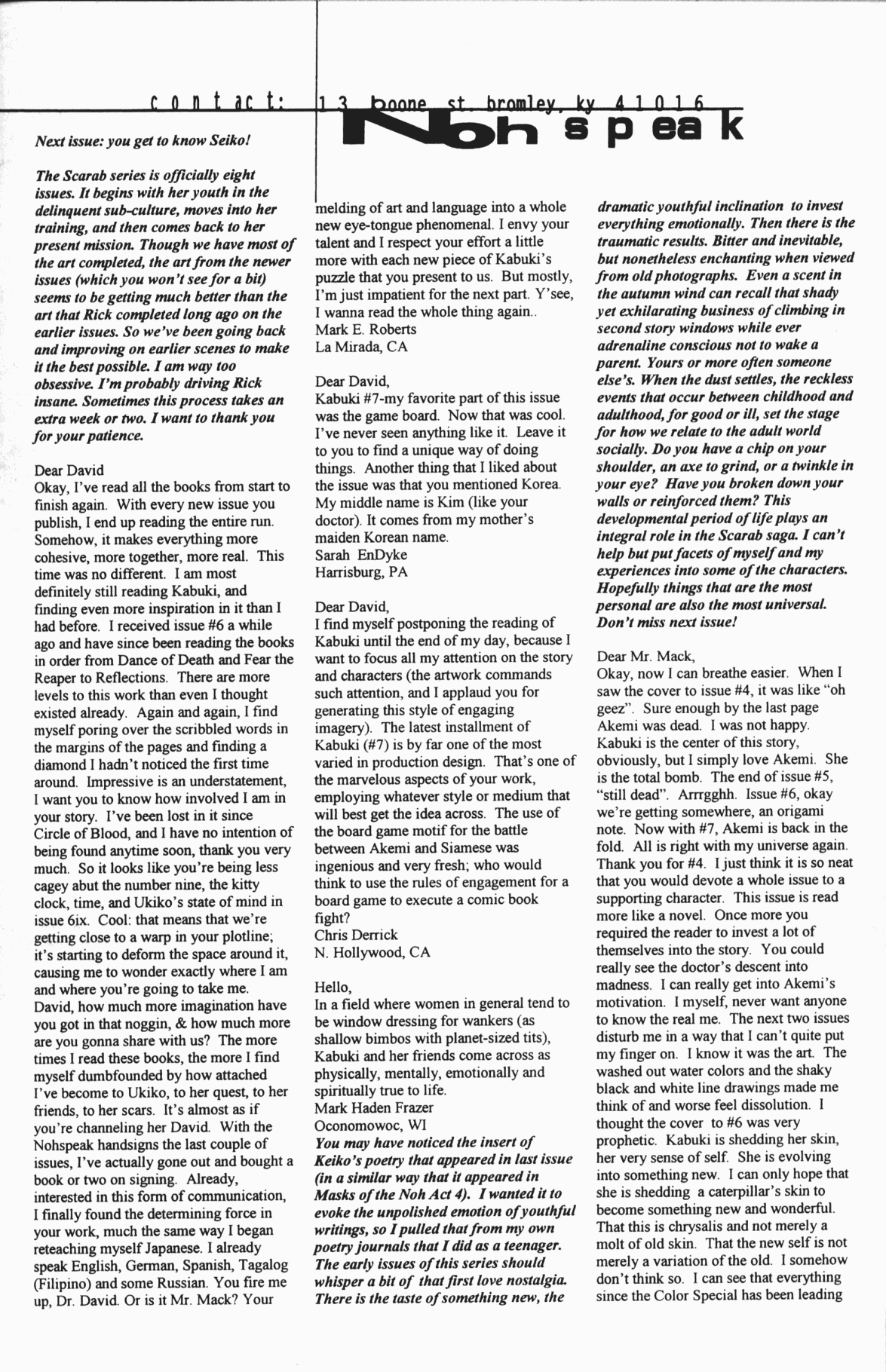 Read online Kabuki Agents: Scarab comic -  Issue #2 - 25