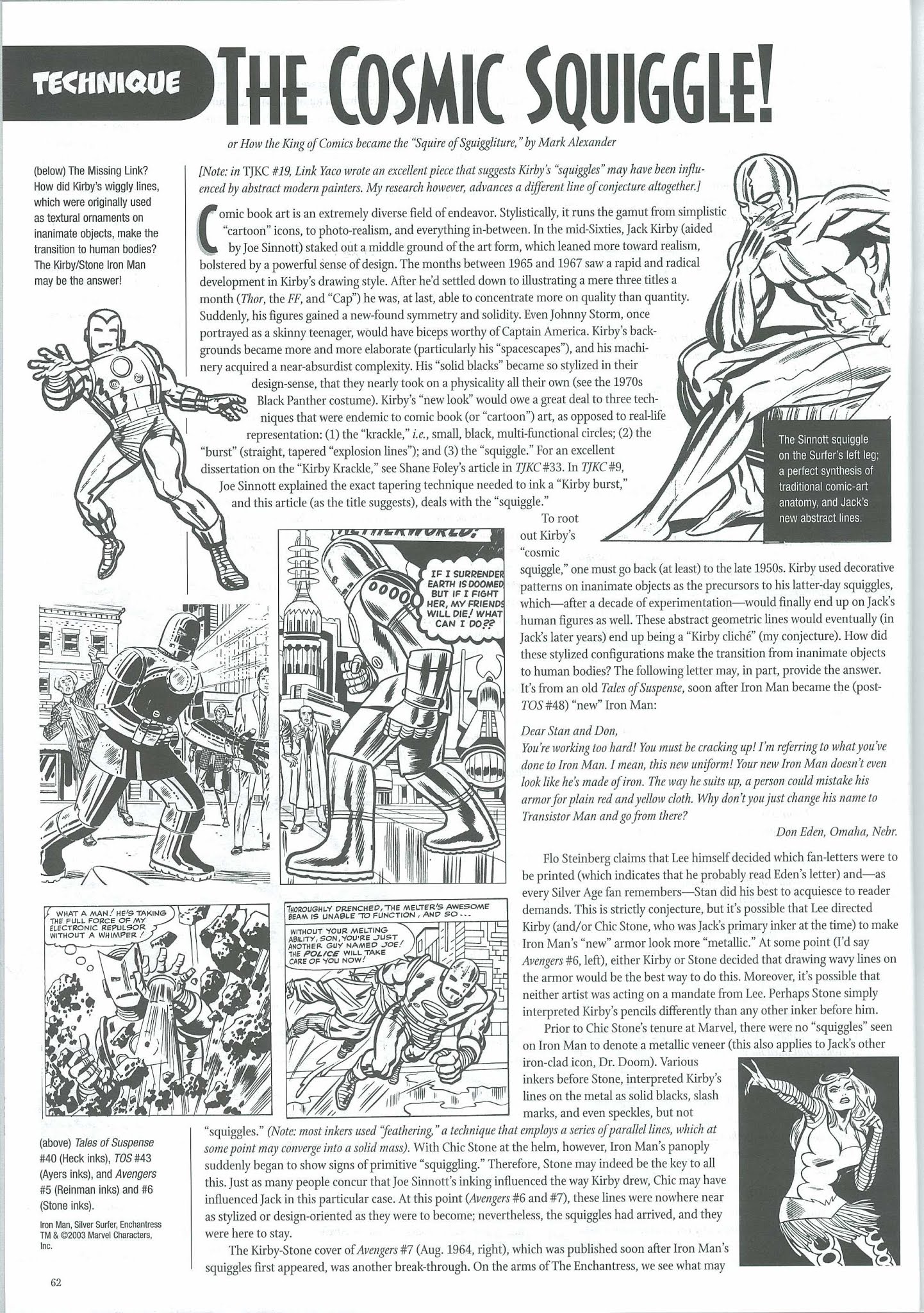Read online The Jack Kirby Collector comic -  Issue #38 - 65