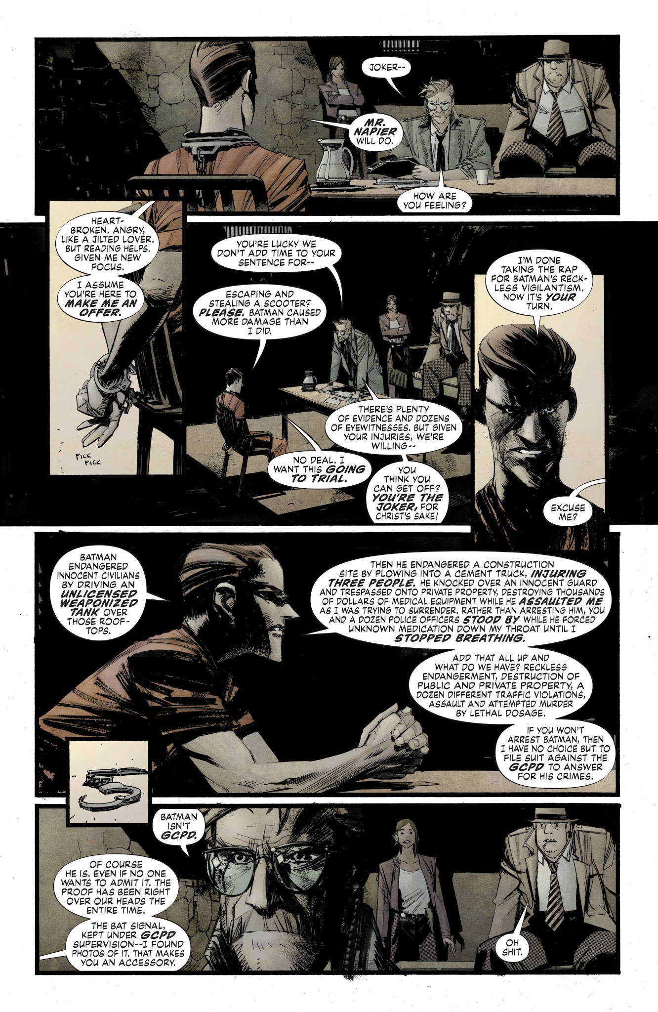 Read online Batman: White Knight comic -  Issue #1 - 27
