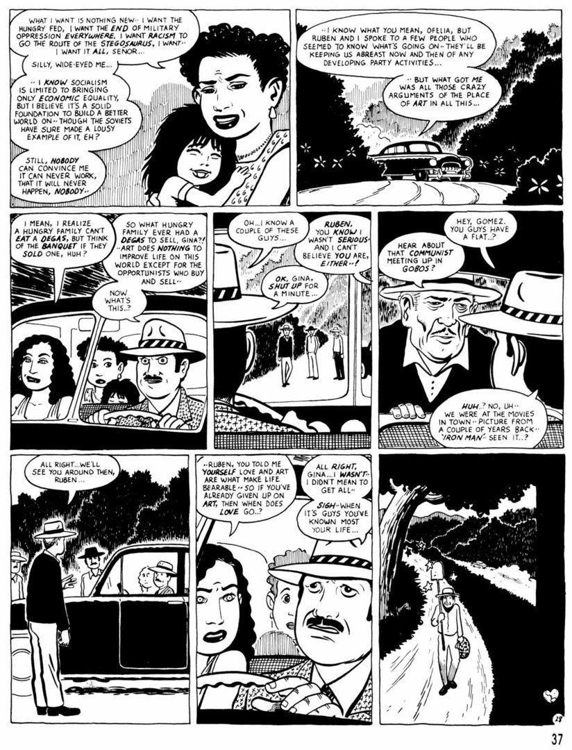 Read online Love and Rockets (1982) comic -  Issue #30 - 40