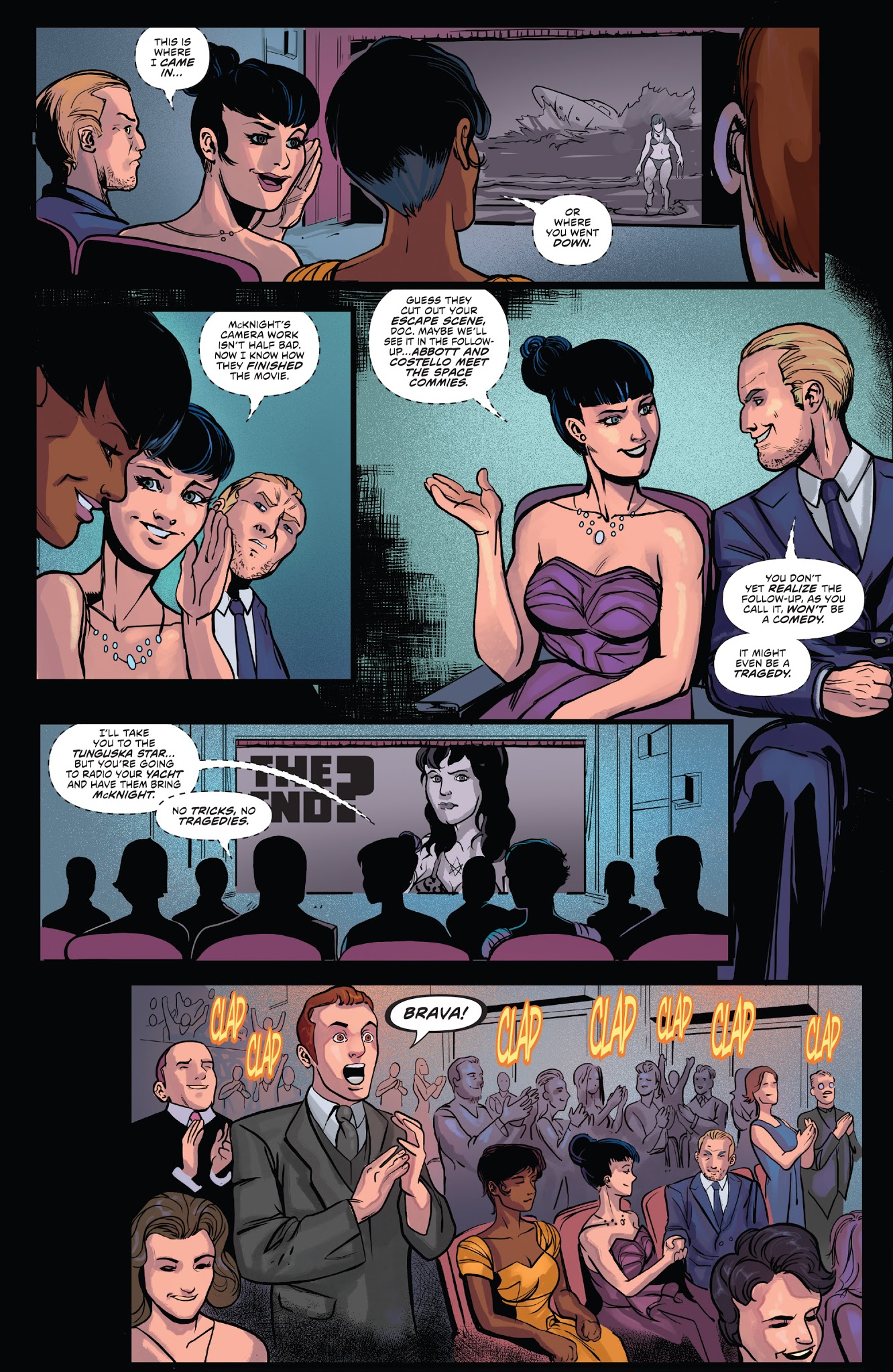 Read online Bettie Page comic -  Issue #8 - 9