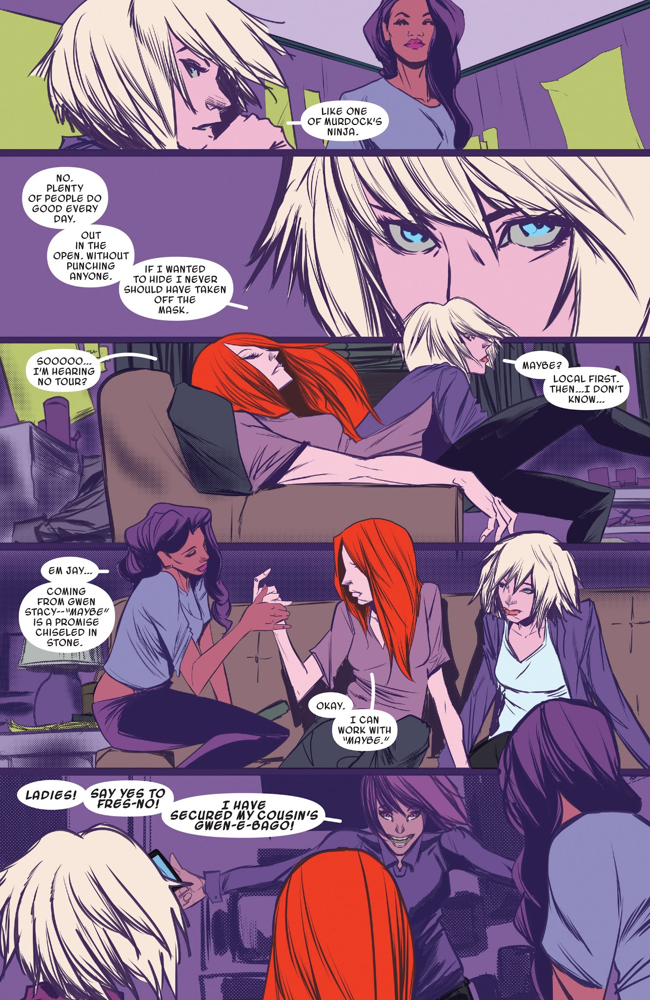 Read online Spider-Gwen [II] comic -  Issue #34 - 17