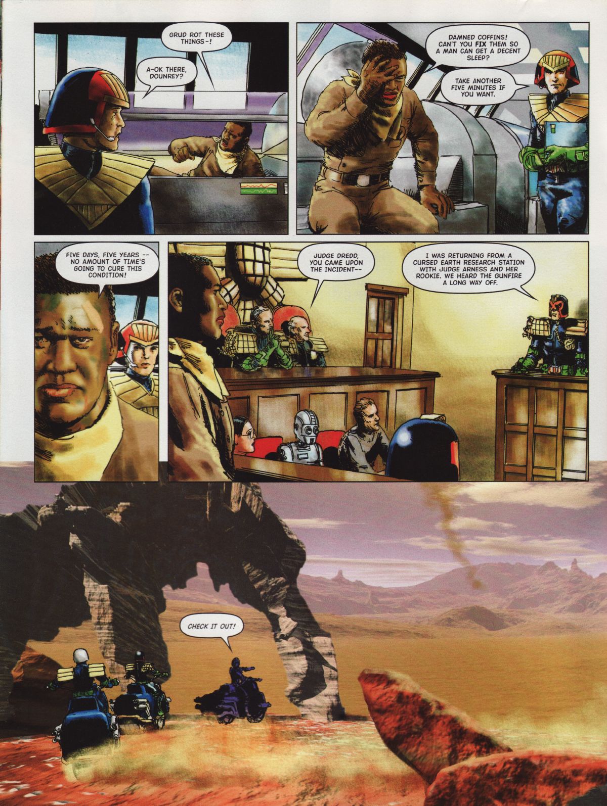 Read online Judge Dredd Megazine (Vol. 5) comic -  Issue #218 - 10