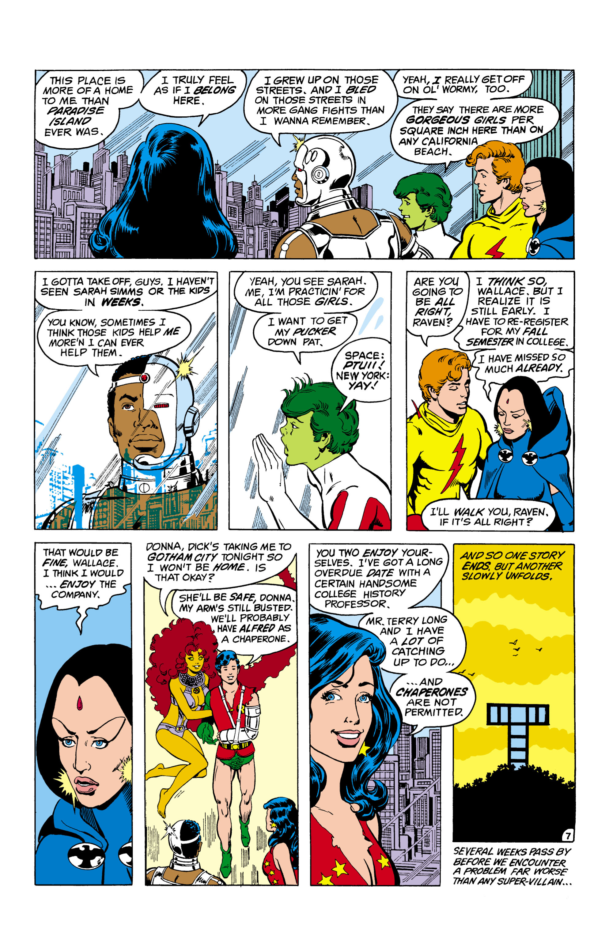 Read online The New Teen Titans (1980) comic -  Issue #26 - 8