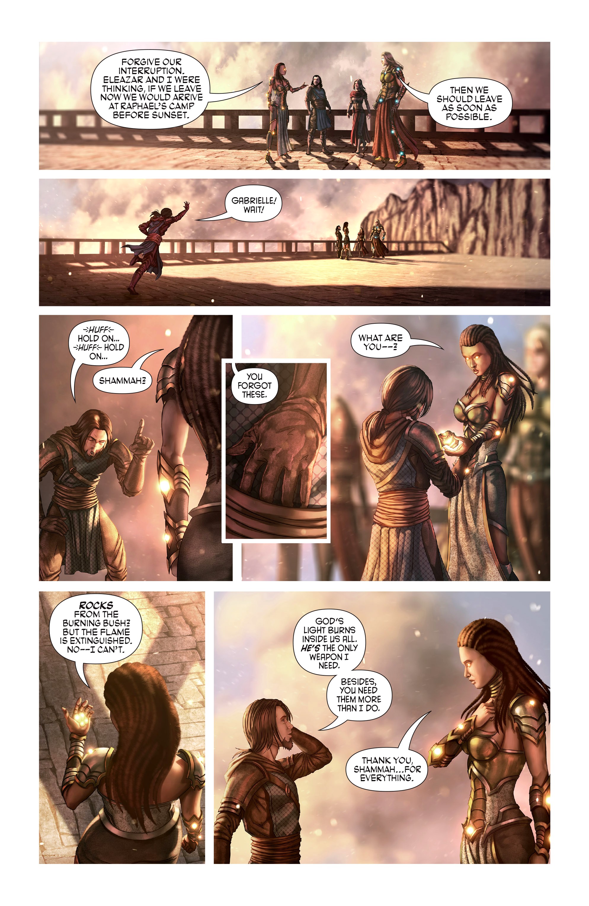 Read online Knights of the Golden Sun comic -  Issue #6 - 11