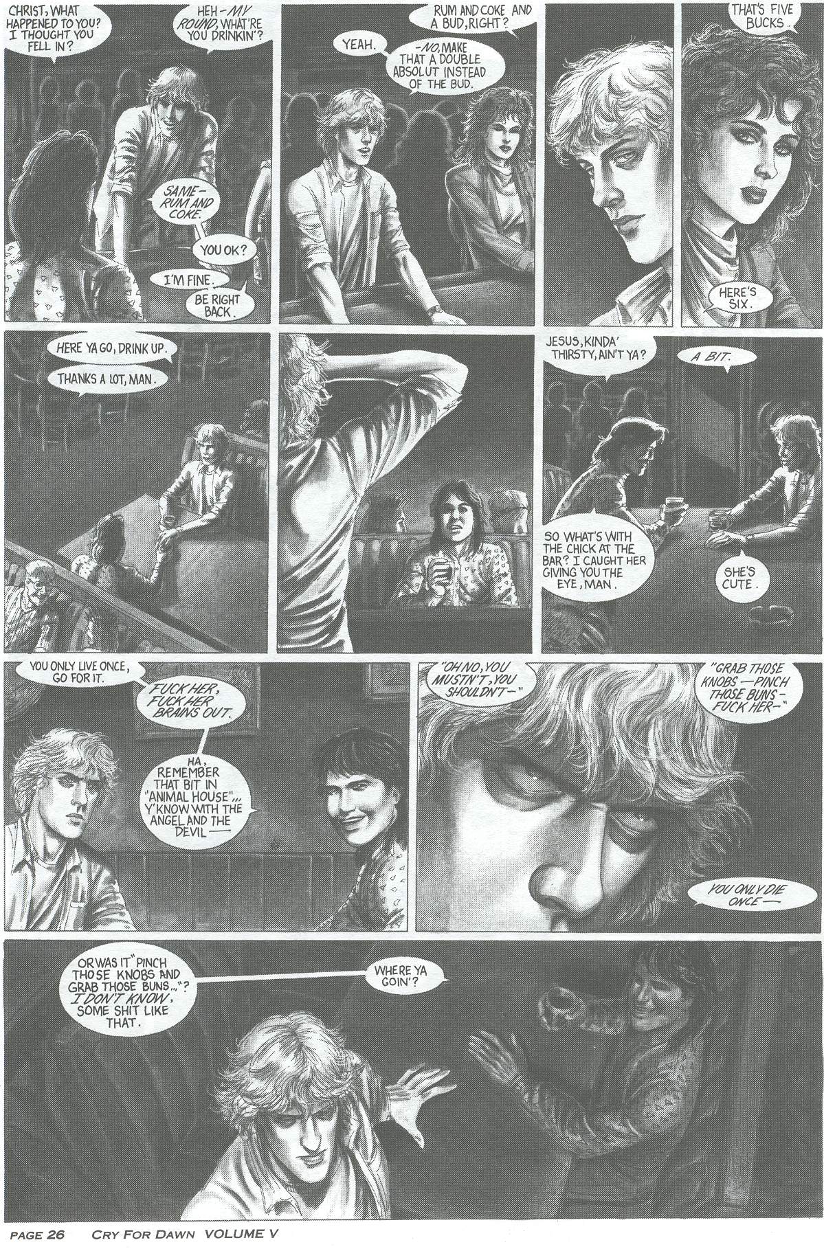 Read online Cry for Dawn comic -  Issue #5 - 28
