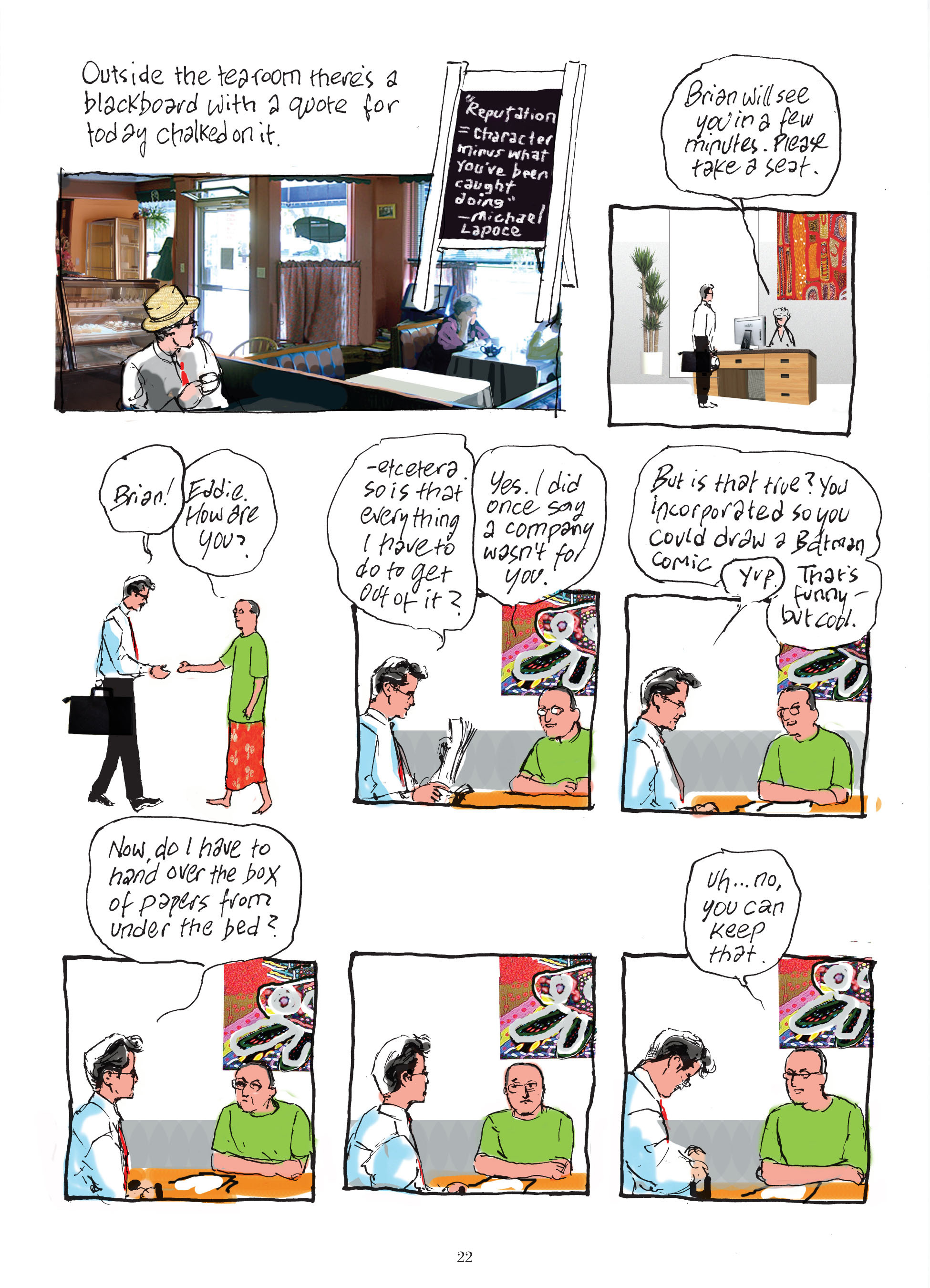 Read online The Lovely Horrible Stuff comic -  Issue # TPB - 24