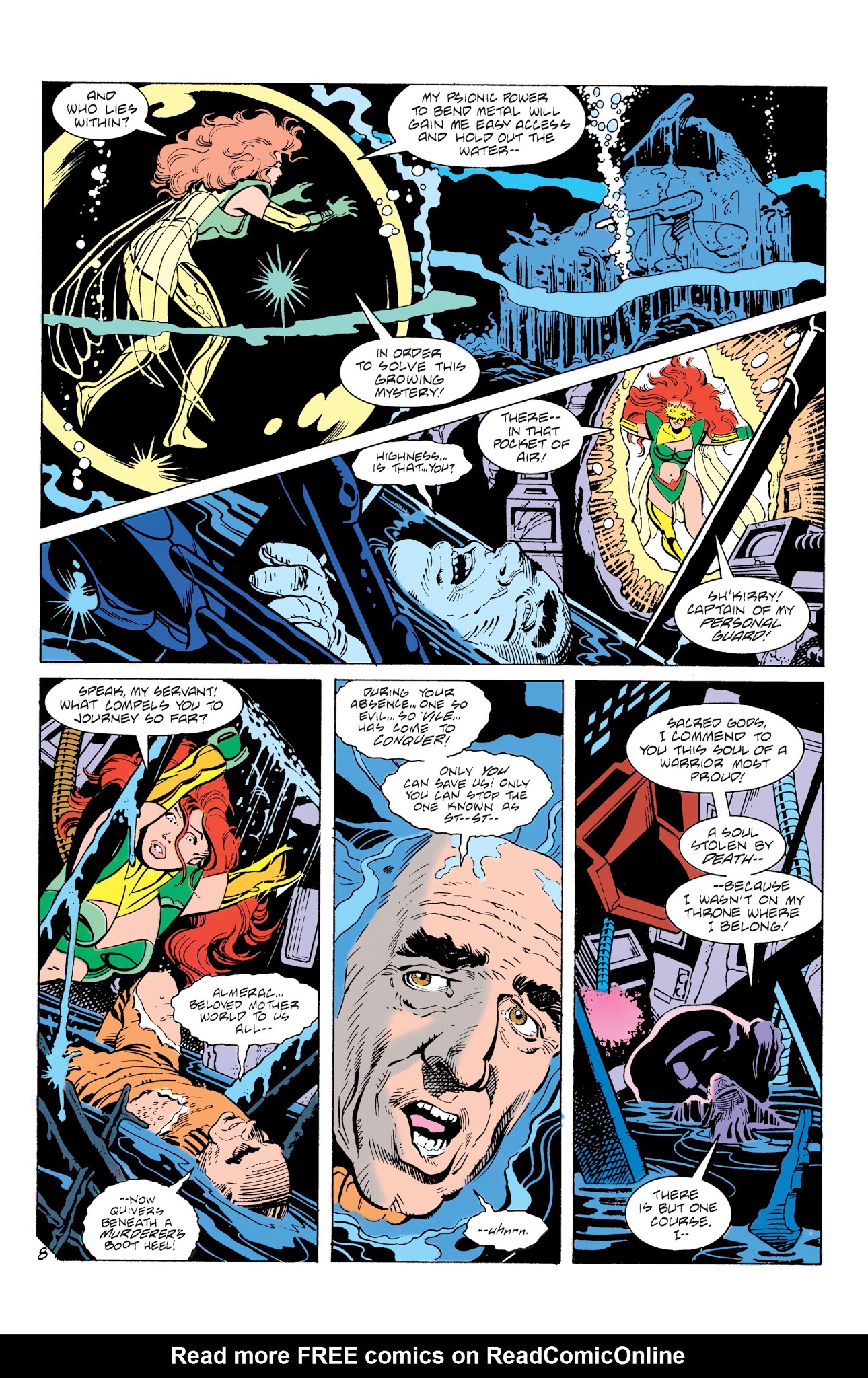 Read online Superman & The Justice League America comic -  Issue #1 - 99