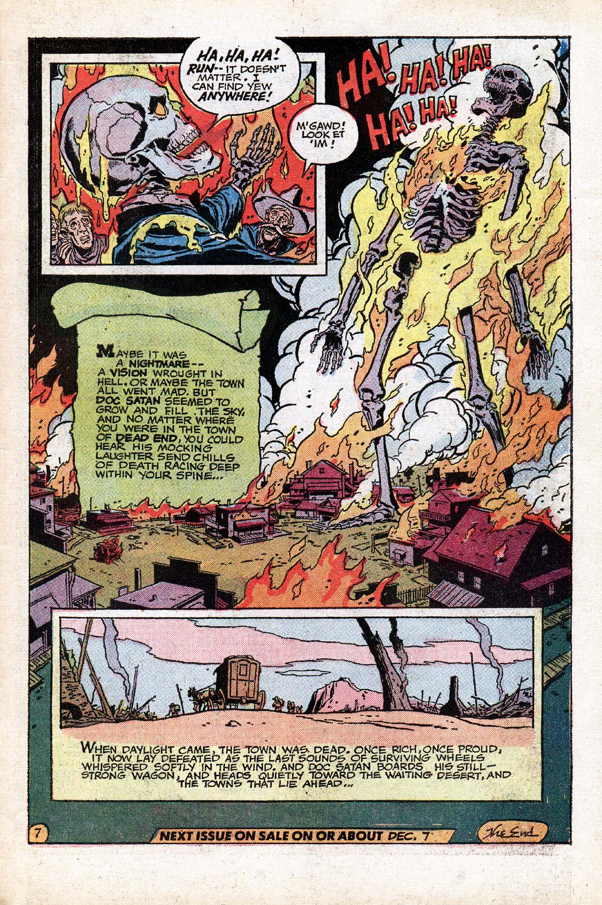 Read online Weird Western Tales (1972) comic -  Issue #15 - 31