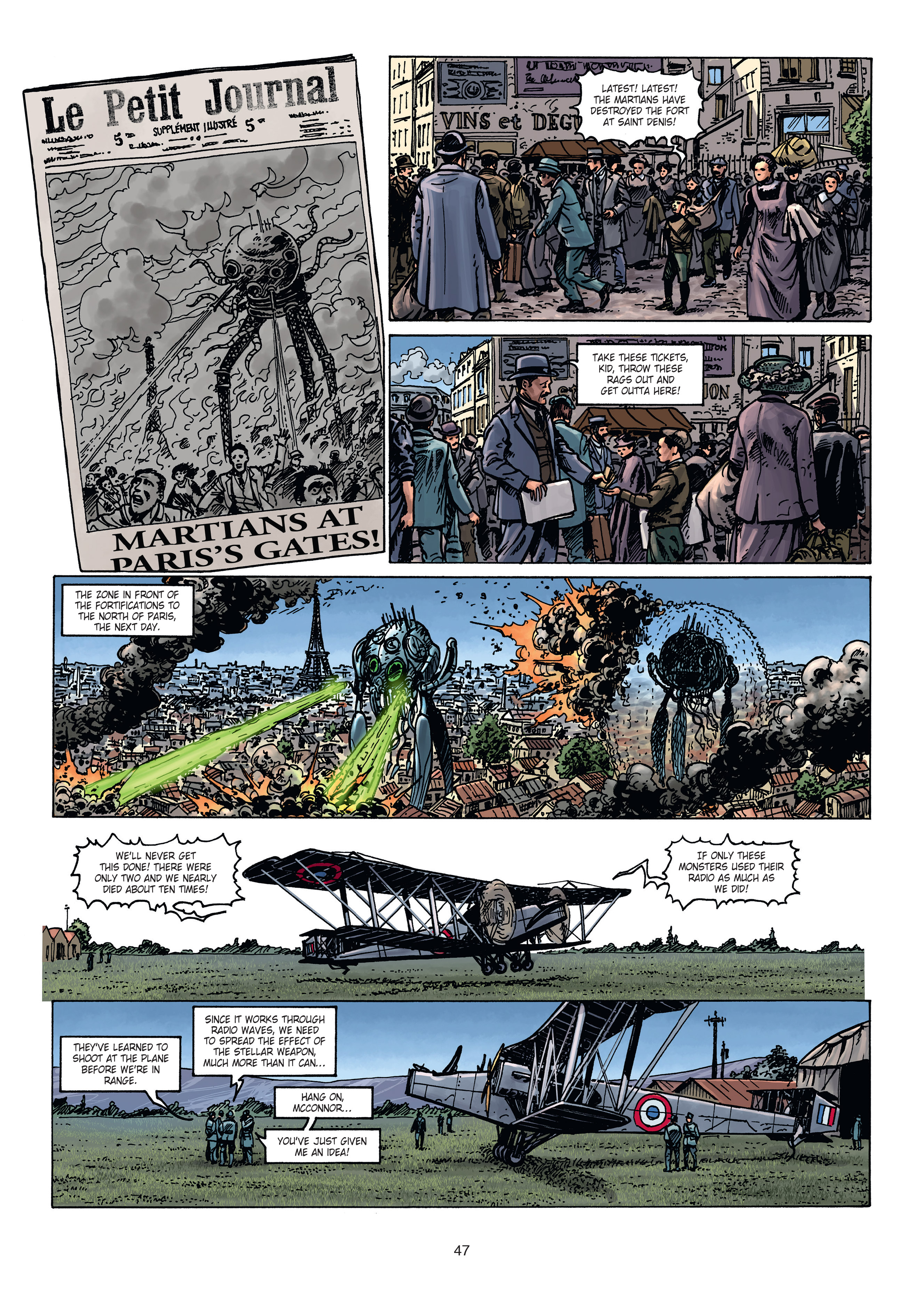 Read online War of the World War One Vol. 3: The Monsters from Mars comic -  Issue # Full - 47