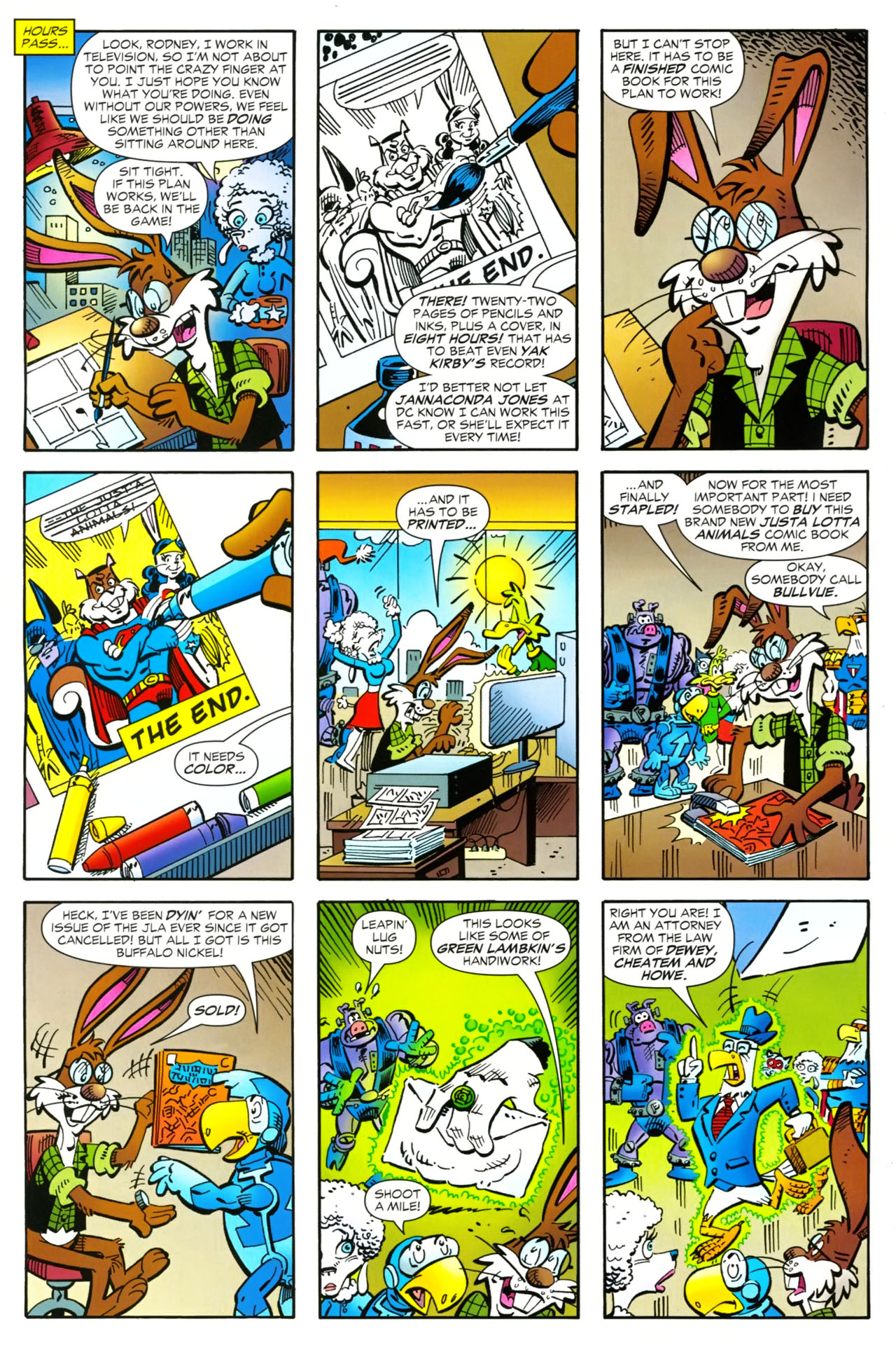 Read online Captain Carrot and the Final Ark comic -  Issue #3 - 8