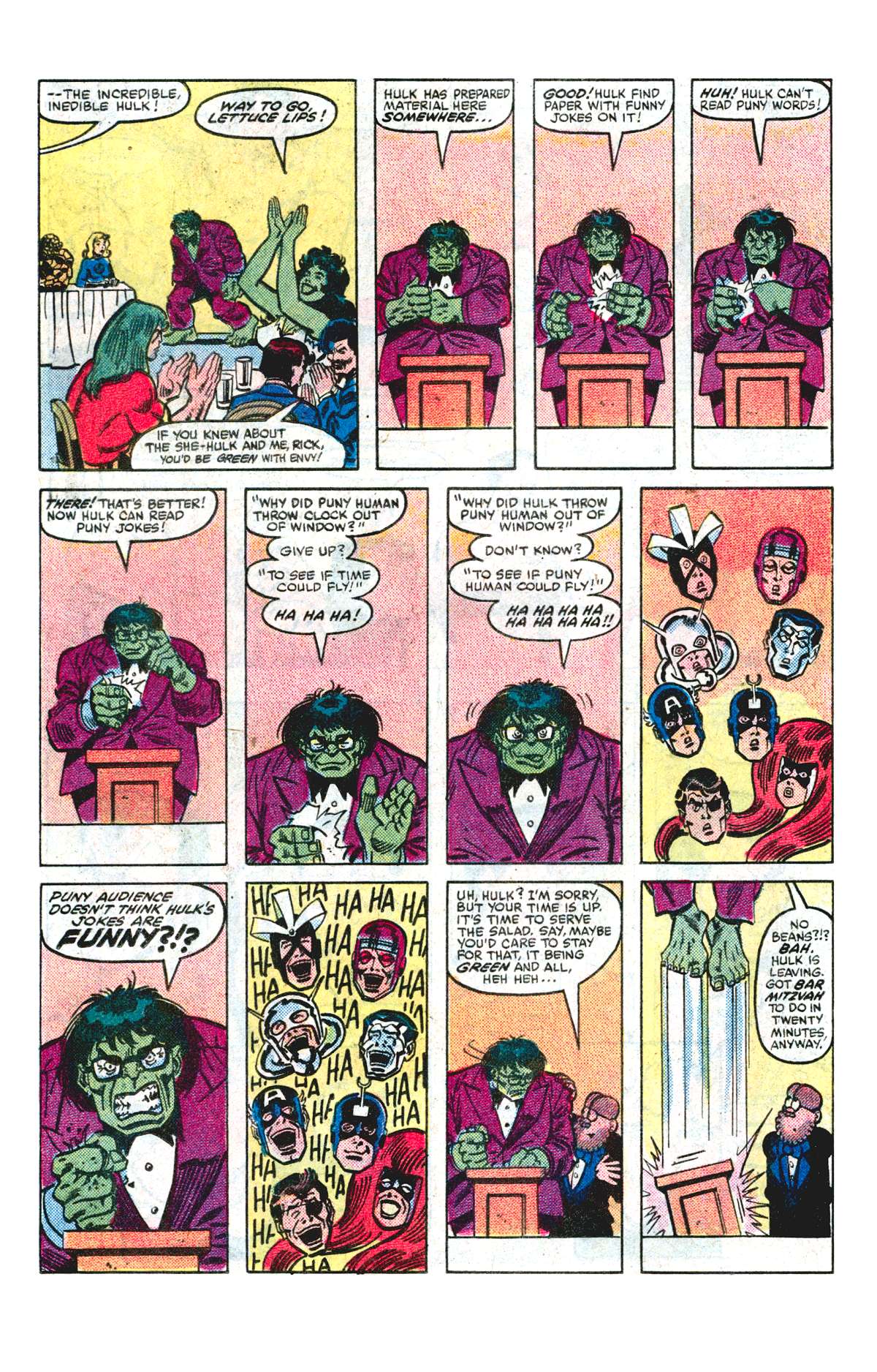 Read online Fantastic Four Roast comic -  Issue # Full - 14