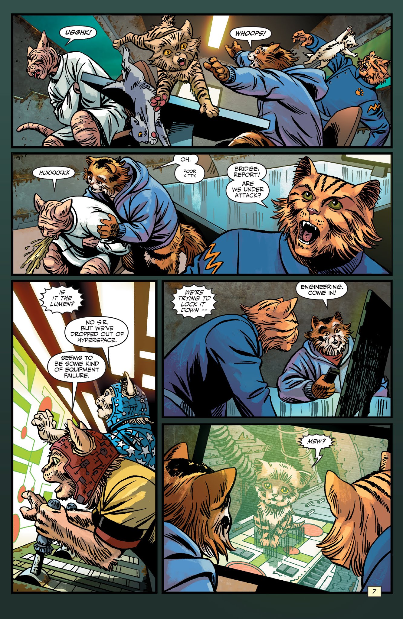 Read online Captain Ginger comic -  Issue #2 - 9