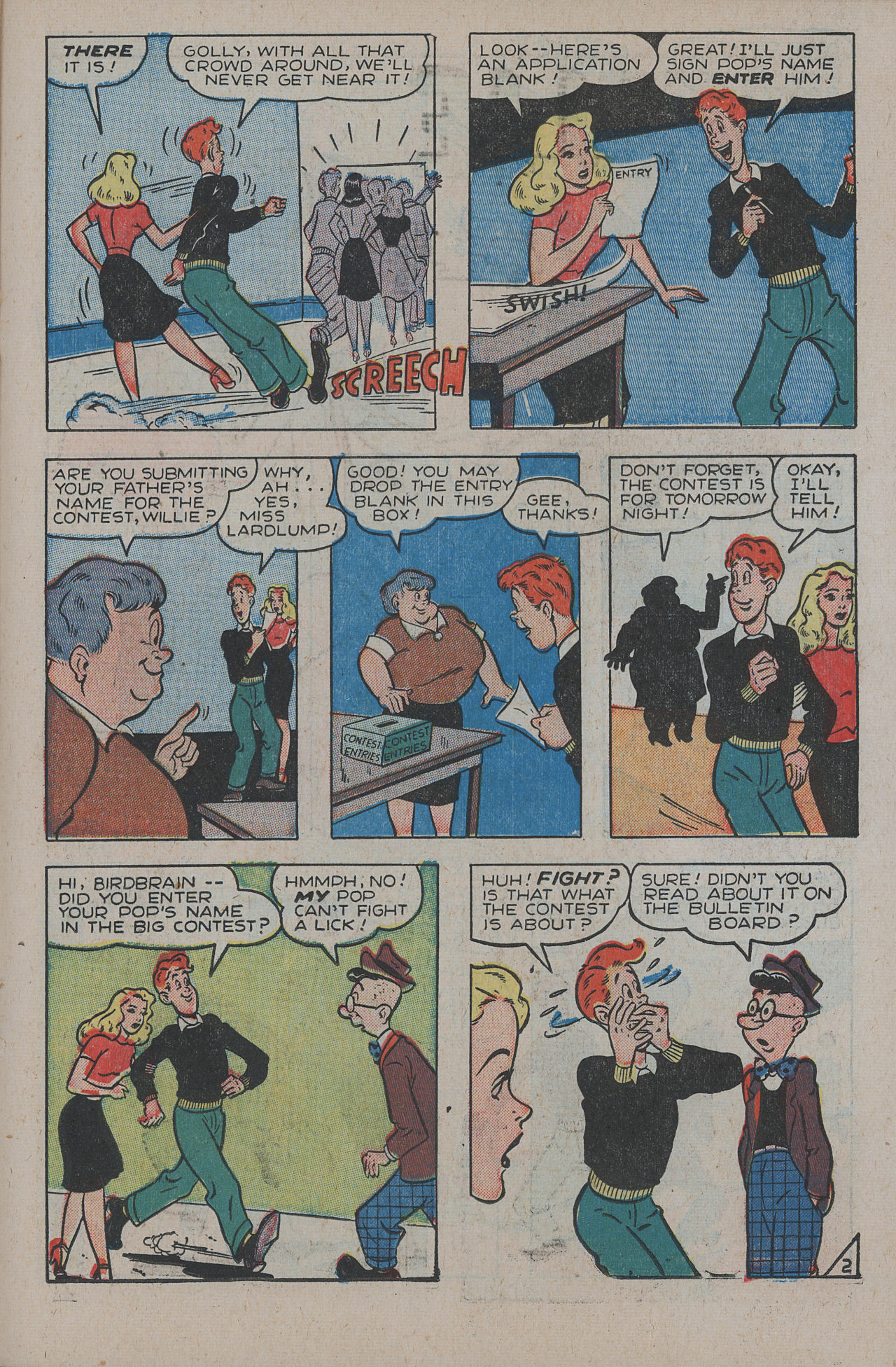 Read online Willie Comics (1946) comic -  Issue #18 - 29