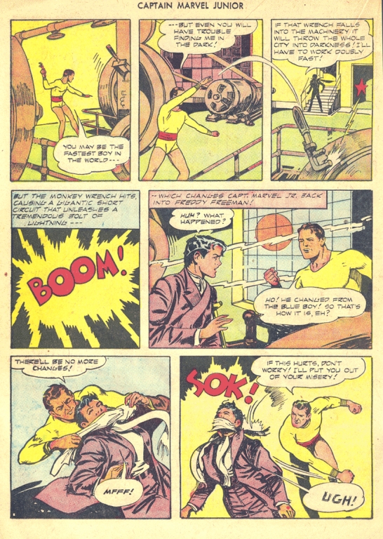 Read online Captain Marvel, Jr. comic -  Issue #41 - 23