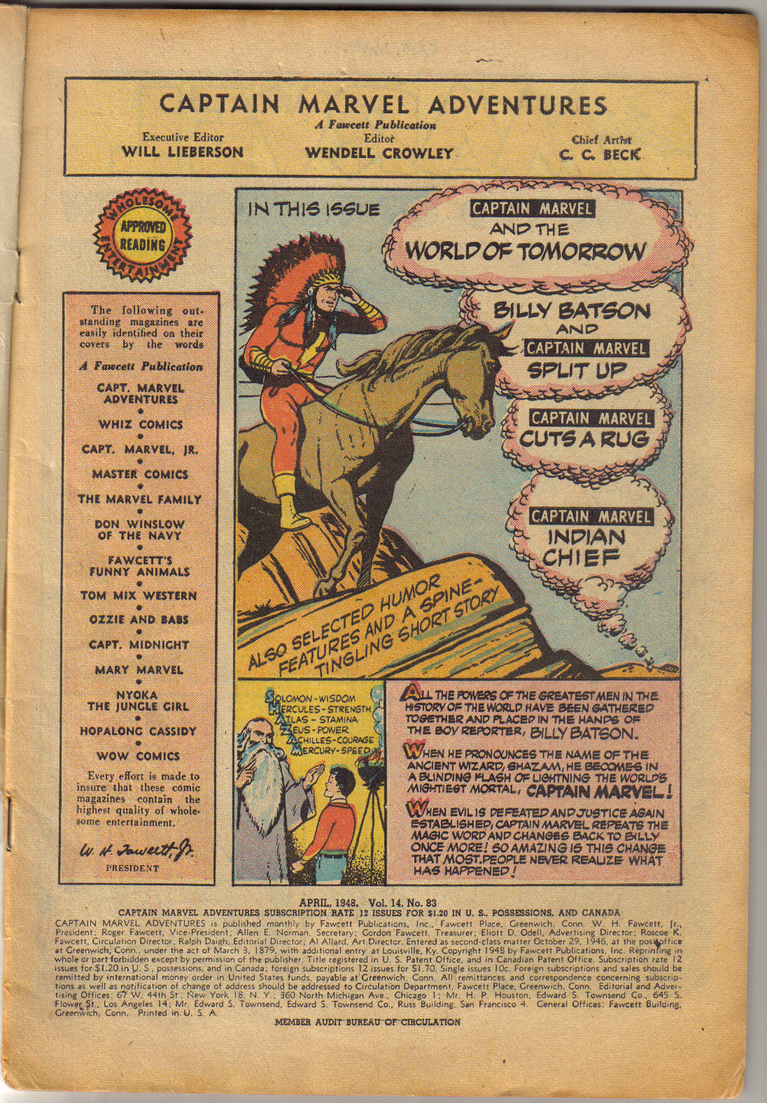 Read online Captain Marvel Adventures comic -  Issue #83 - 3