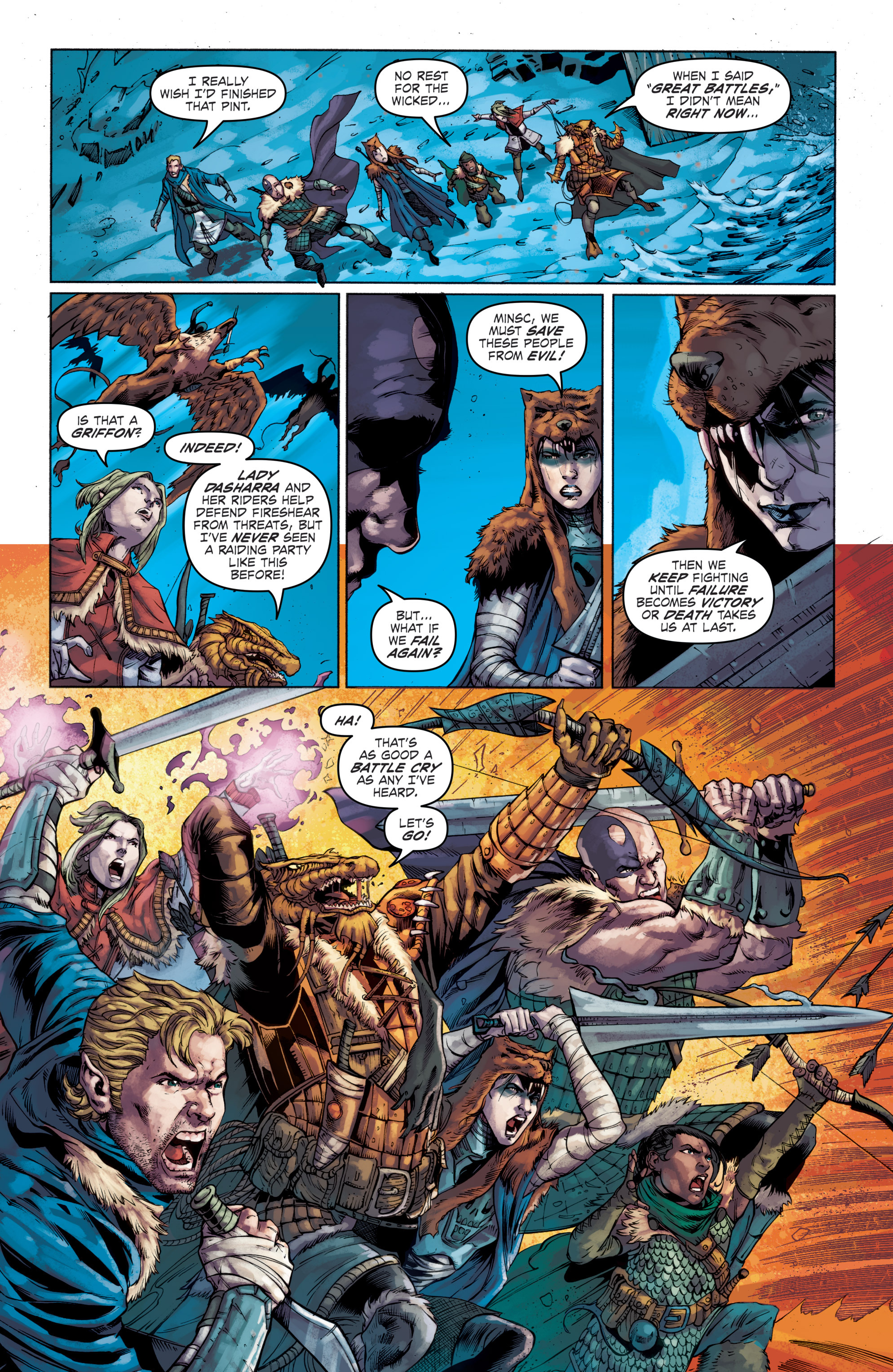Read online Dungeons & Dragons: Frost Giant's Fury comic -  Issue #2 - 13