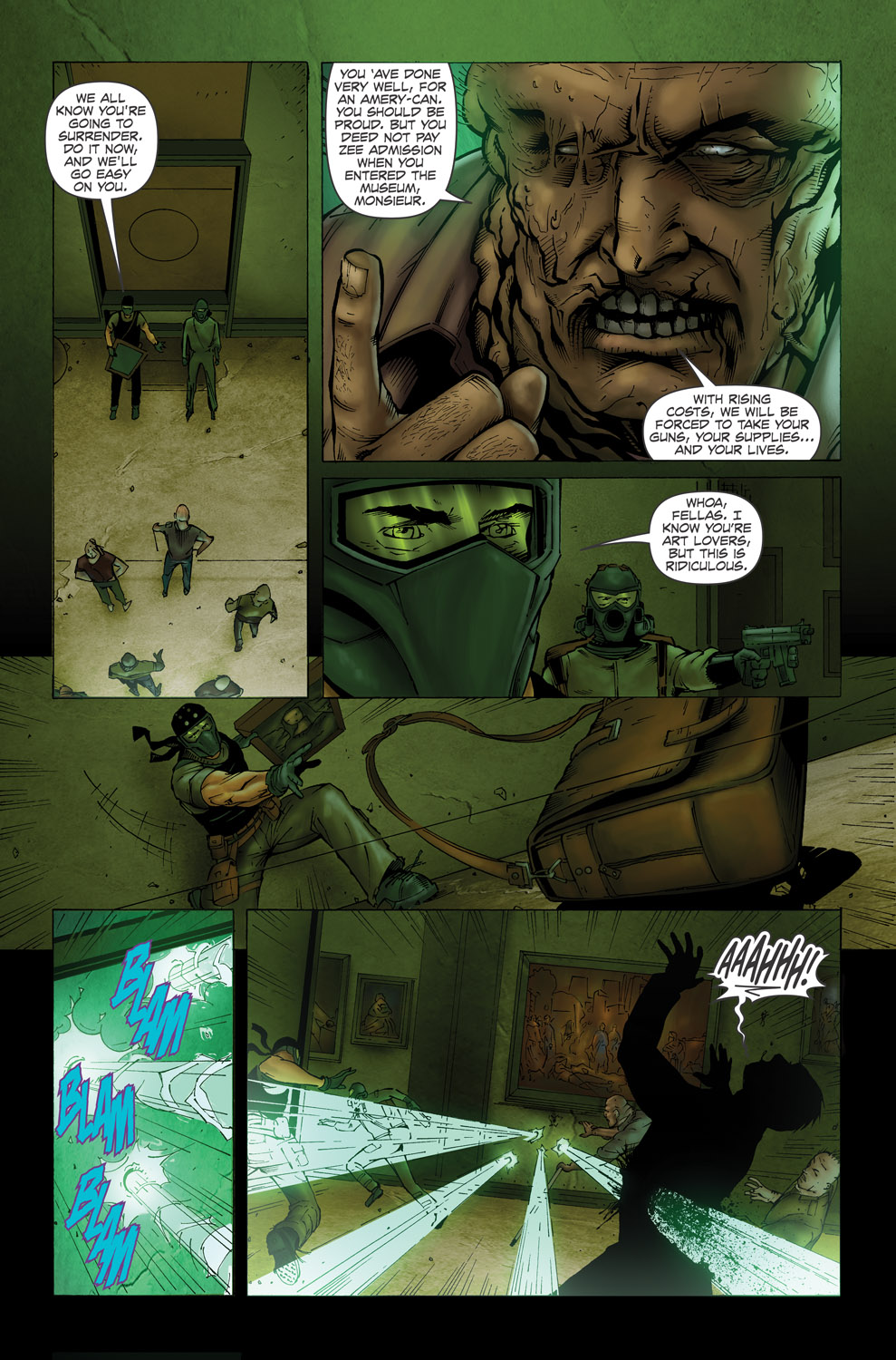 Read online Afterburn comic -  Issue #1 - 11