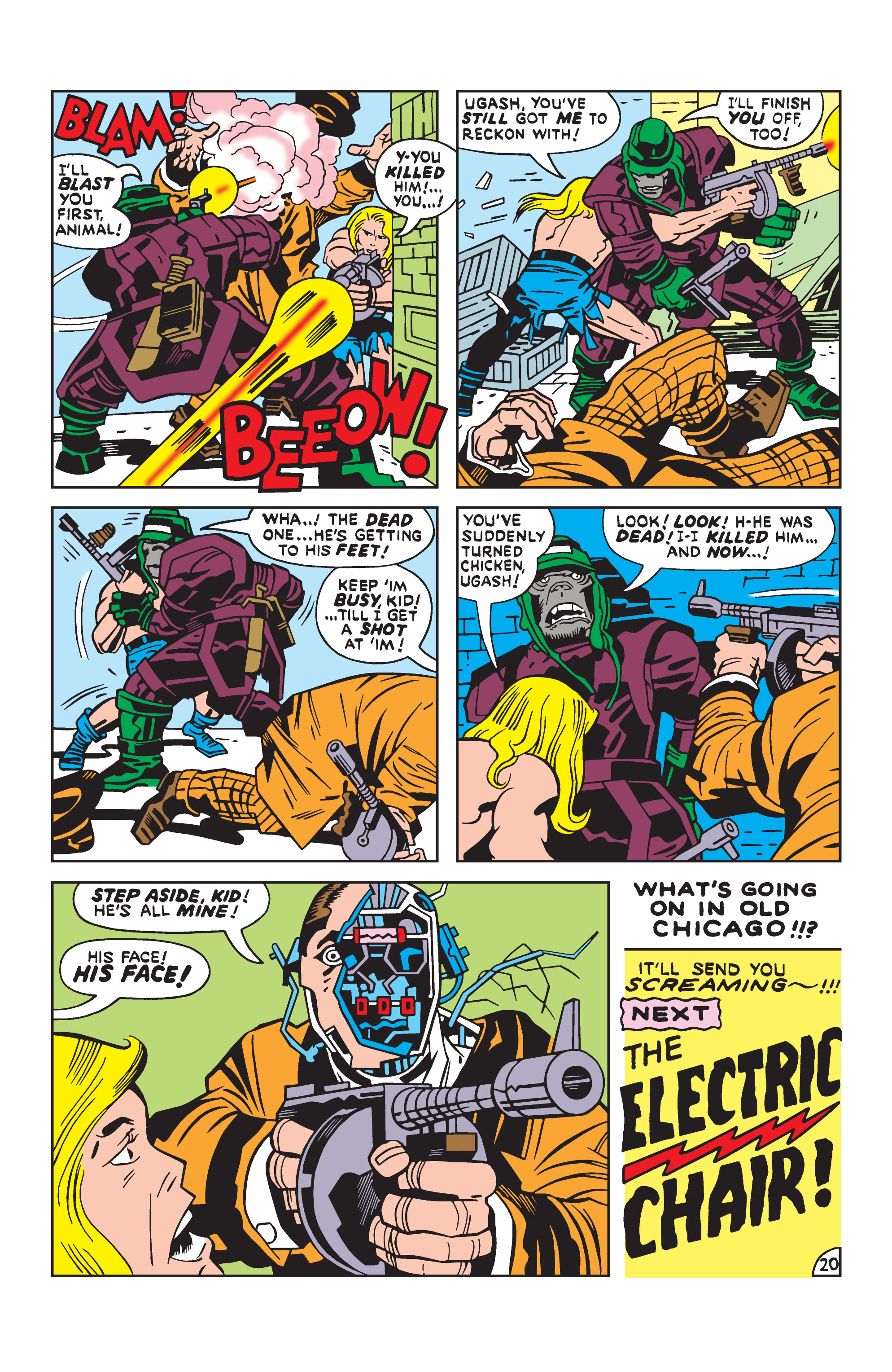 Read online Kamandi, The Last Boy On Earth comic -  Issue #19 - 20