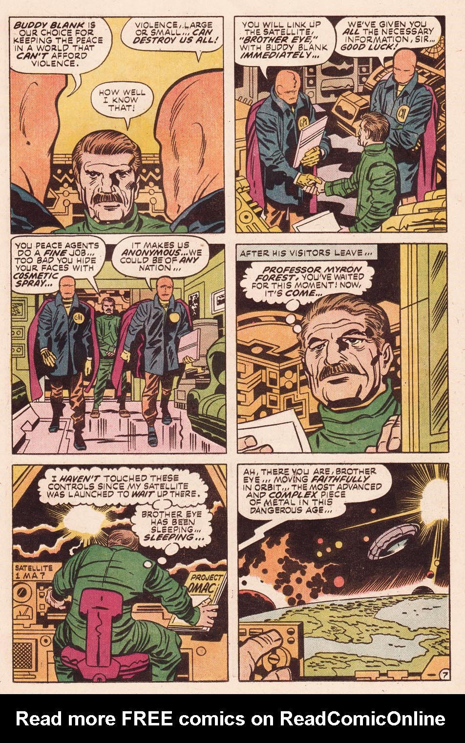 Read online OMAC (1974) comic -  Issue #1 - 8