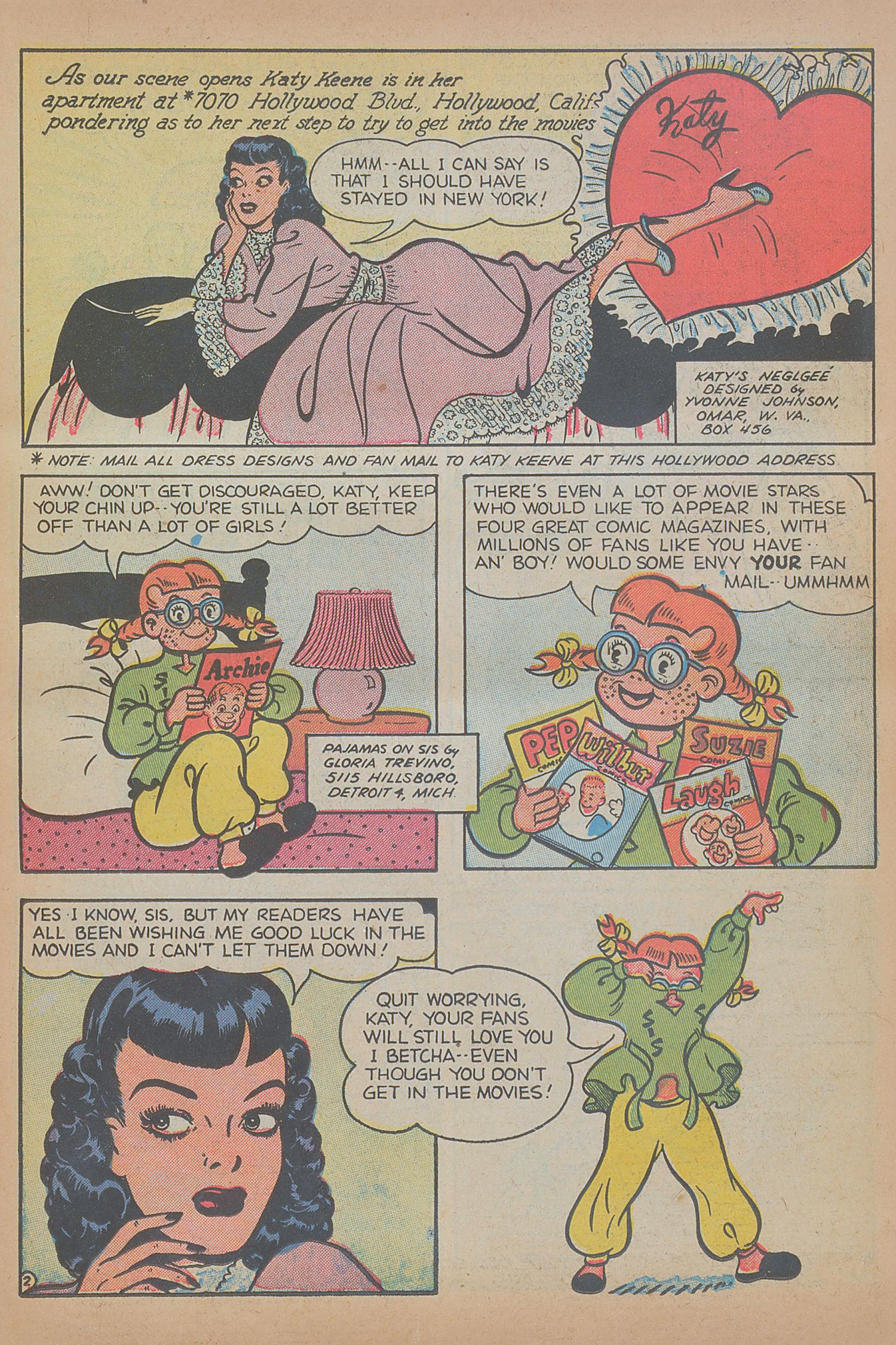 Read online Katy Keene (1949) comic -  Issue #1 - 11