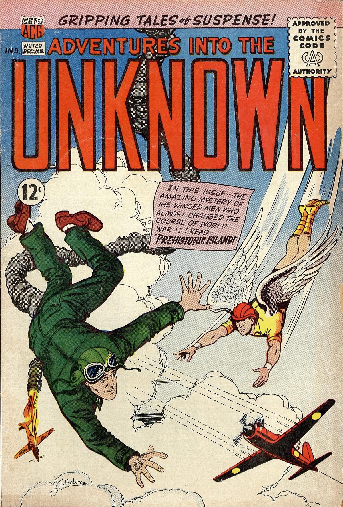 Read online Adventures Into The Unknown comic -  Issue #129 - 1