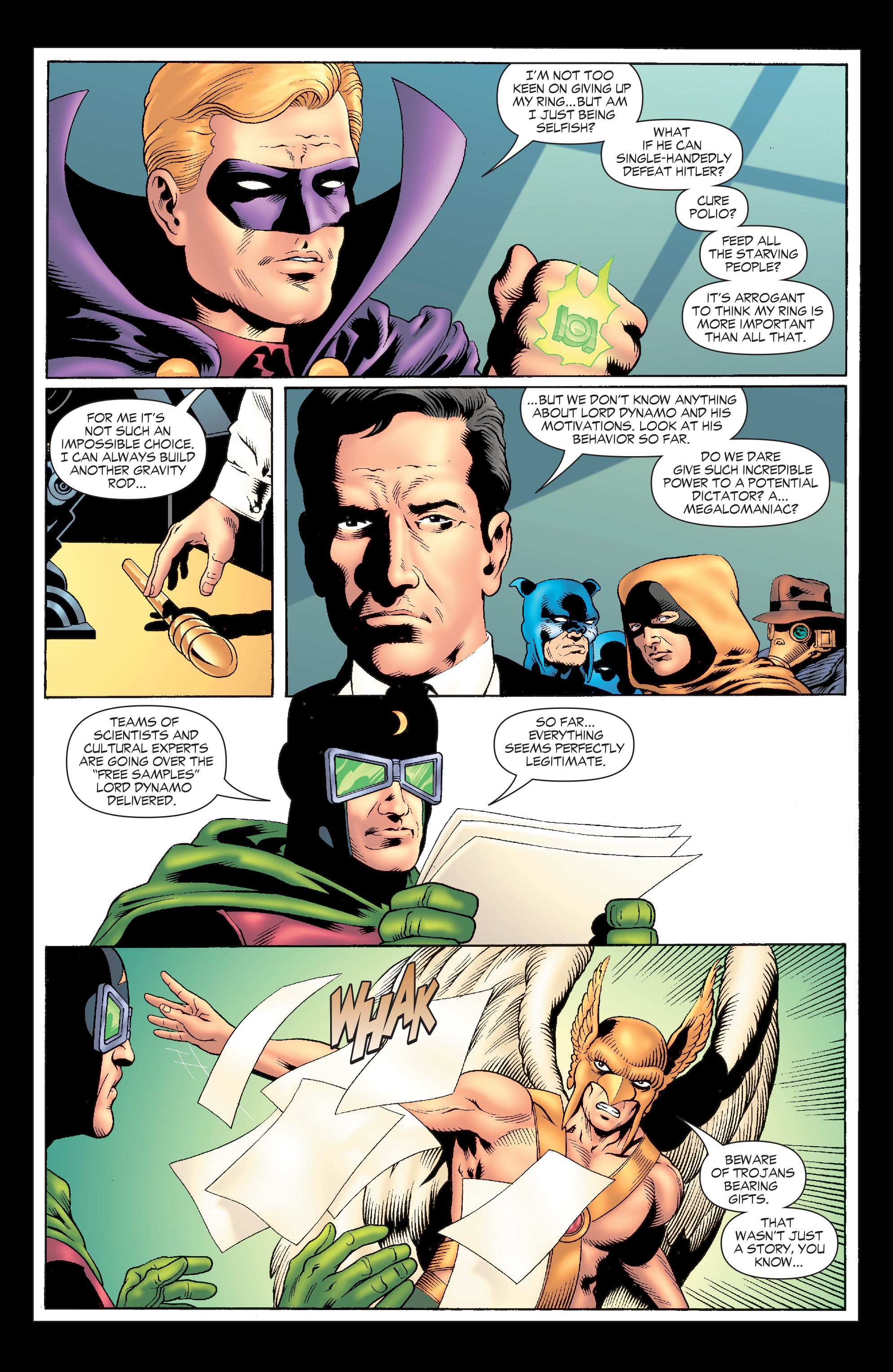 Read online JSA Strange Adventures comic -  Issue #3 - 4