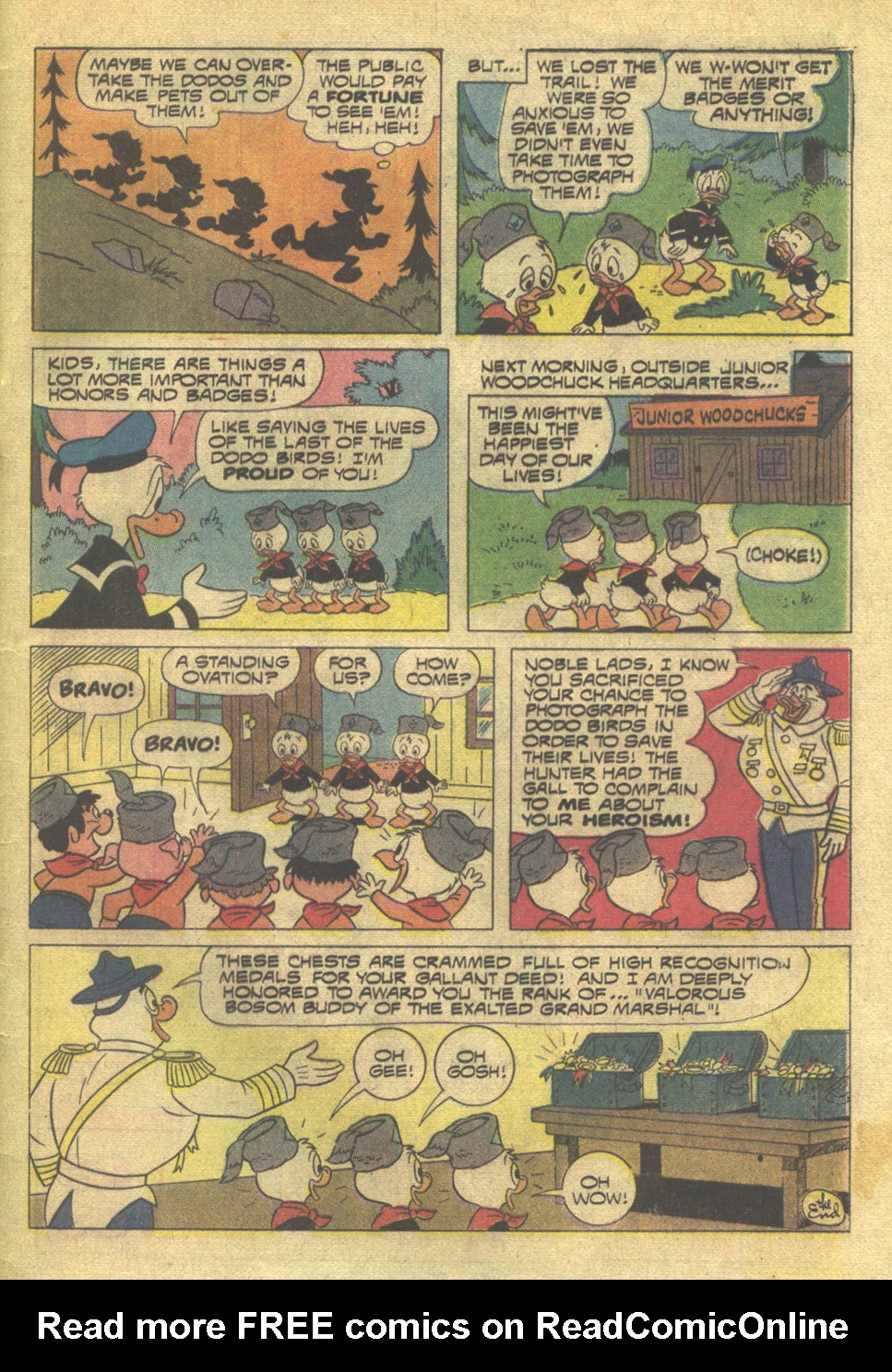 Read online Huey, Dewey, and Louie Junior Woodchucks comic -  Issue #16 - 33