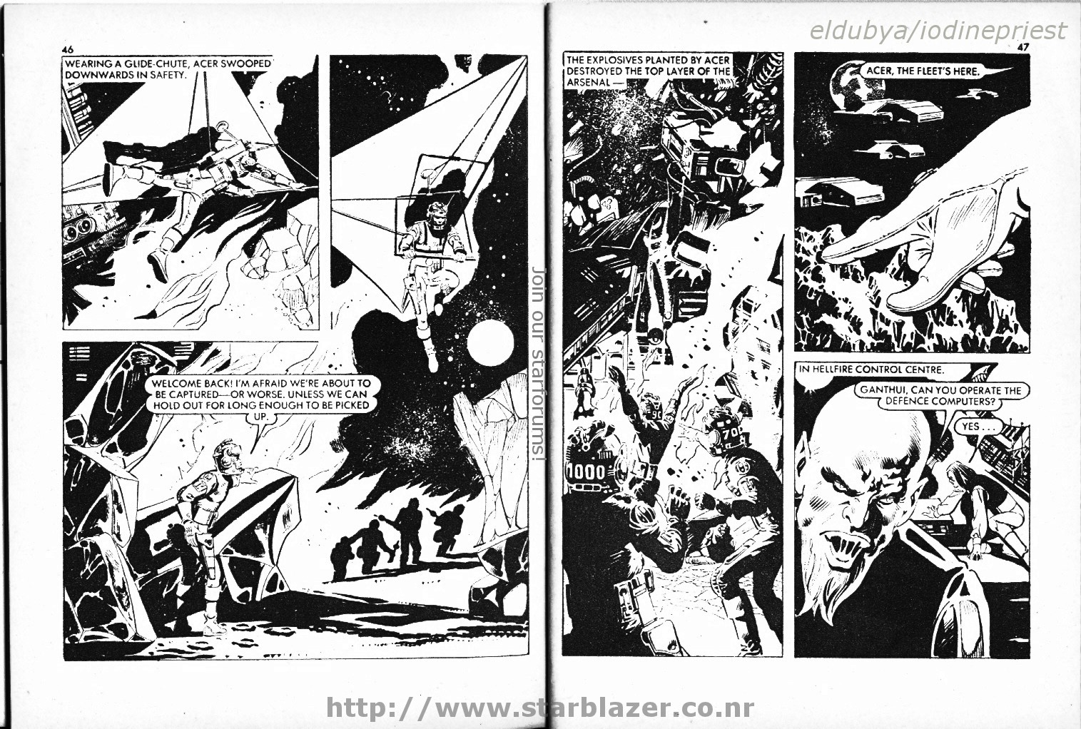 Read online Starblazer comic -  Issue #83 - 25
