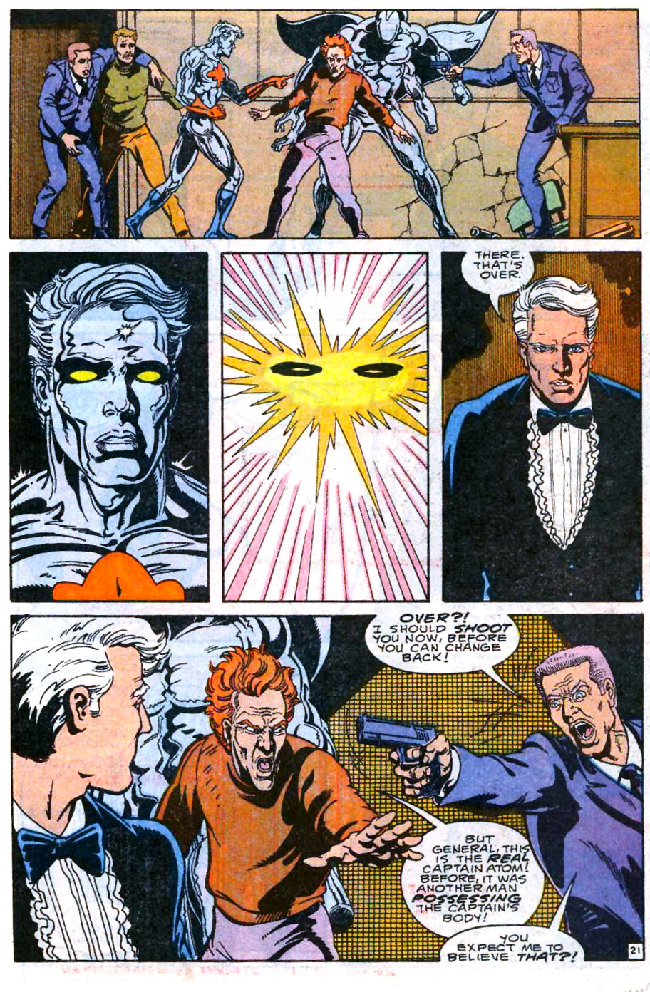 Read online Captain Atom (1987) comic -  Issue #43 - 22