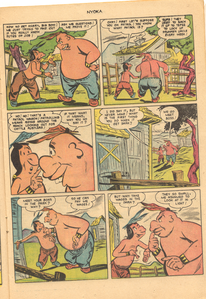 Read online Nyoka the Jungle Girl (1945) comic -  Issue #55 - 13