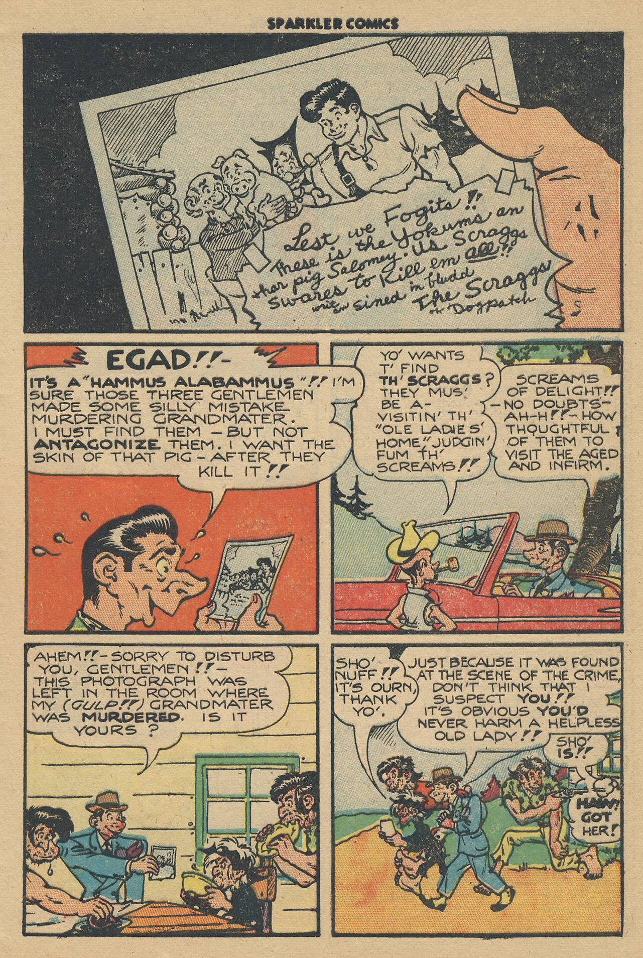Read online Sparkler Comics comic -  Issue #77 - 11