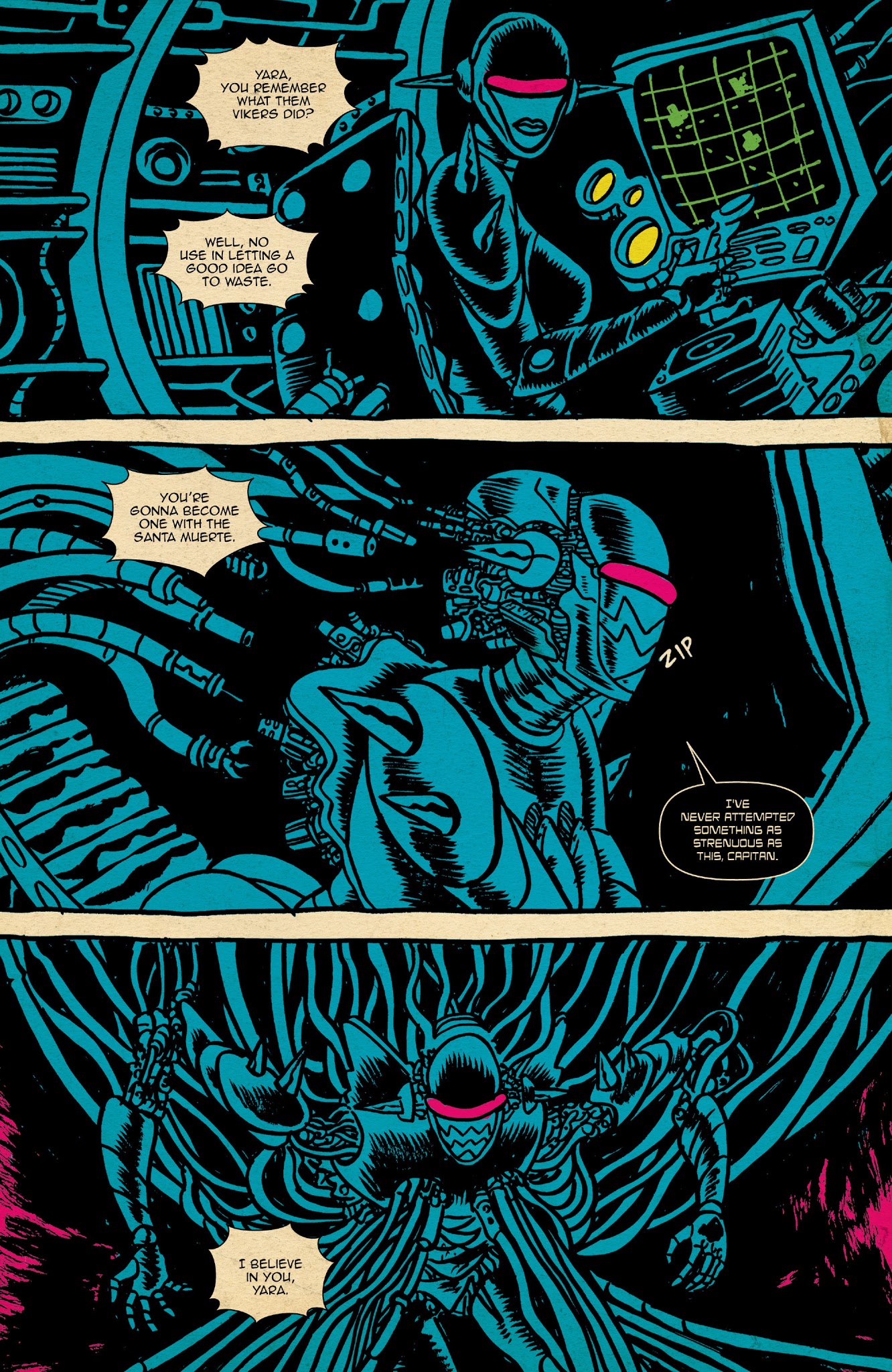 Read online Space Riders: Galaxy of Brutality comic -  Issue #4 - 6