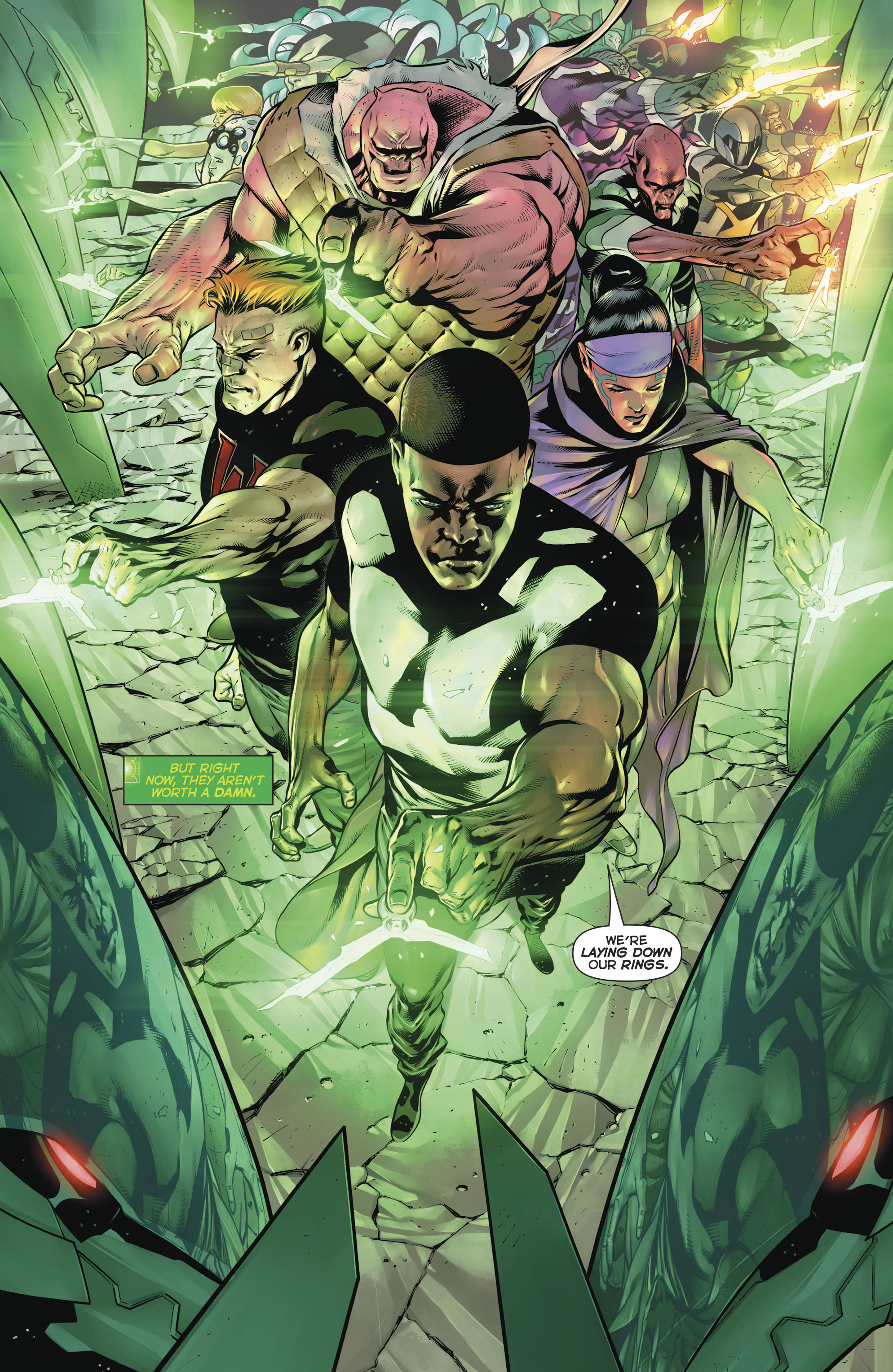 Read online Hal Jordan And The Green Lantern Corps comic -  Issue #20 - 21