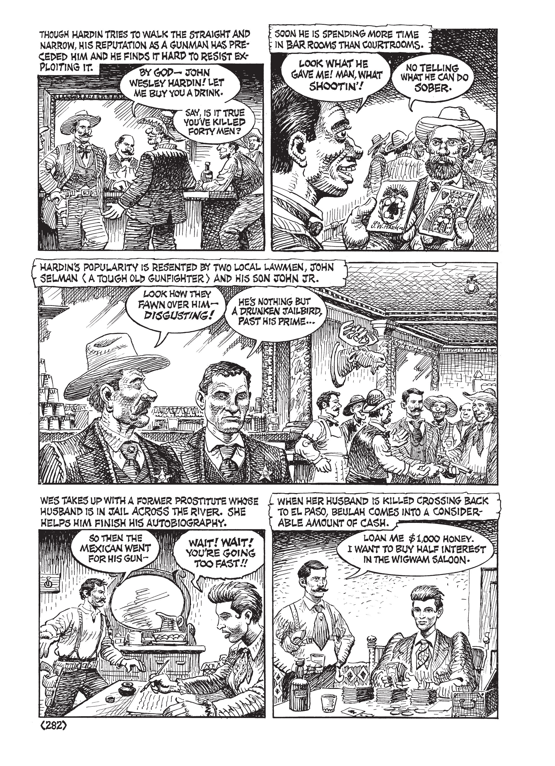 Read online Jack Jackson's American History: Los Tejanos and Lost Cause comic -  Issue # TPB (Part 3) - 80