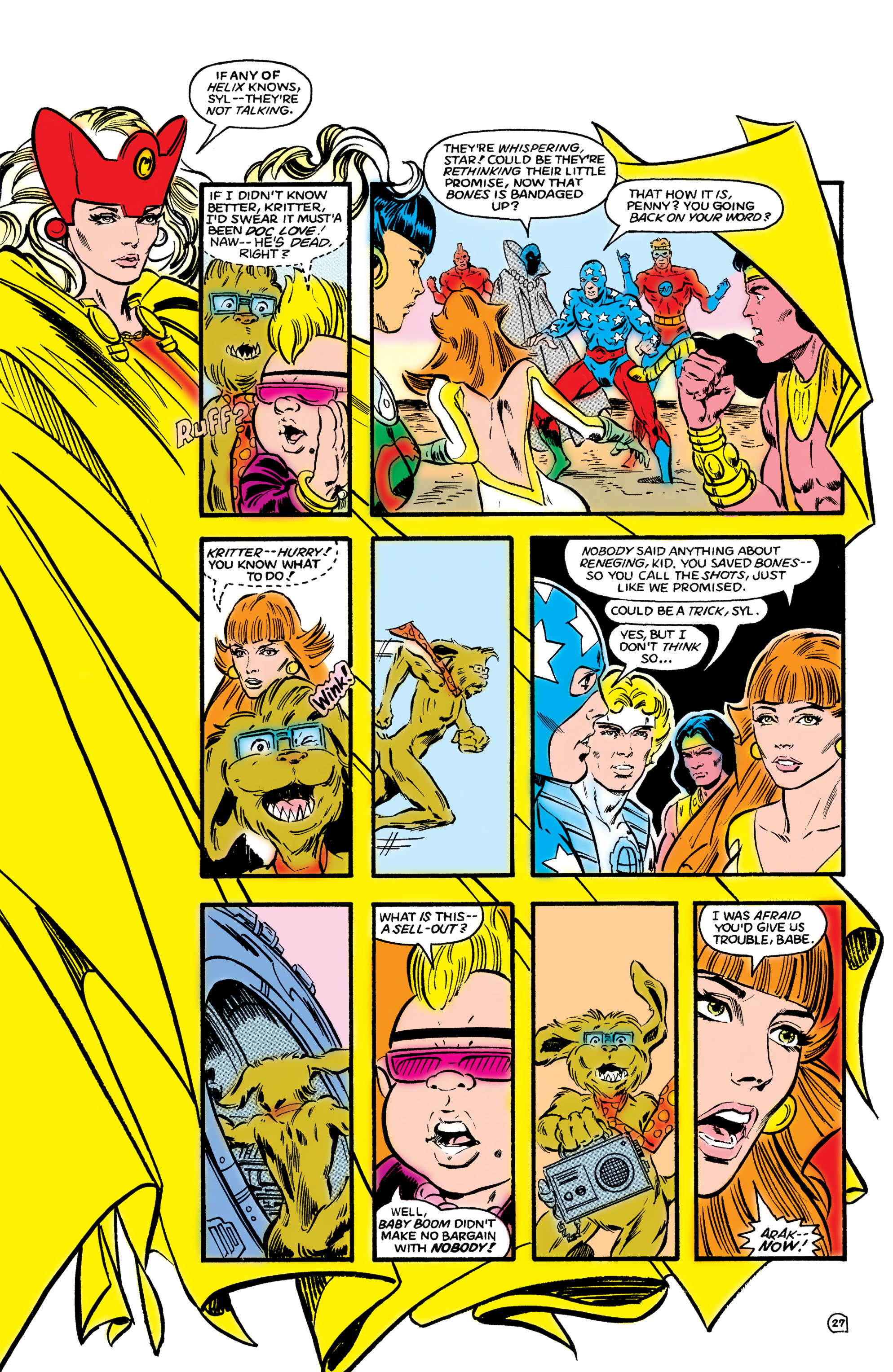 Read online Infinity Inc. (1984) comic -  Issue #29 - 28