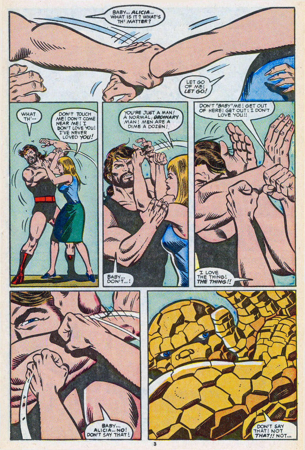 Read online The Thing comic -  Issue #22 - 4